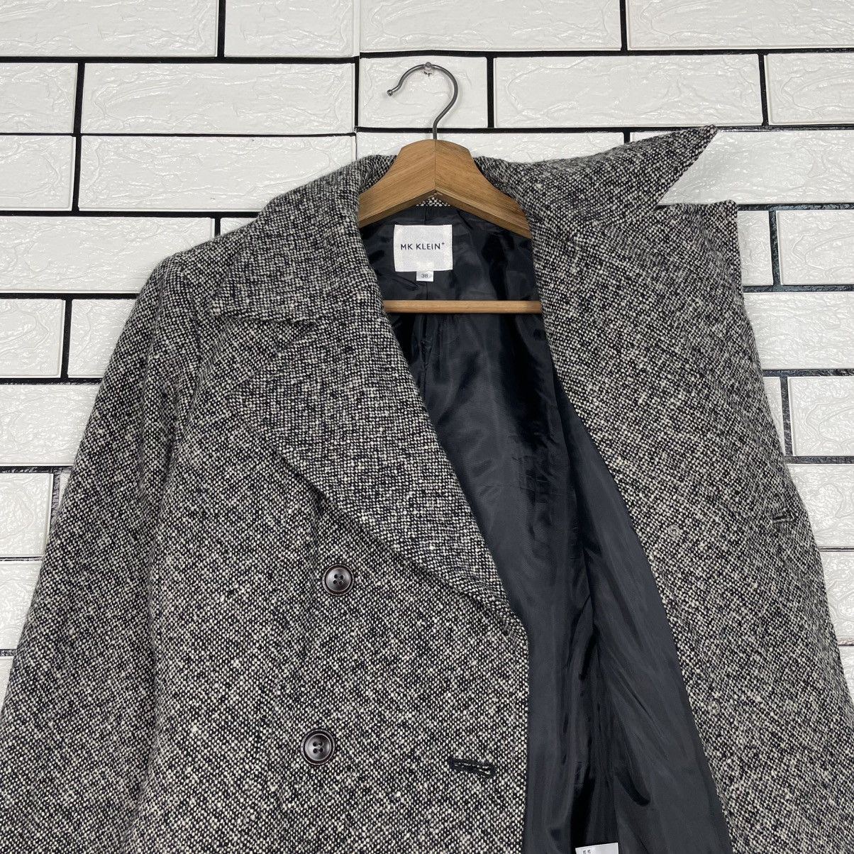 Michel Klein MK Klein Double Breasted Houndstooth Jacket Size S / US 4 / IT 40 - 10 Thumbnail