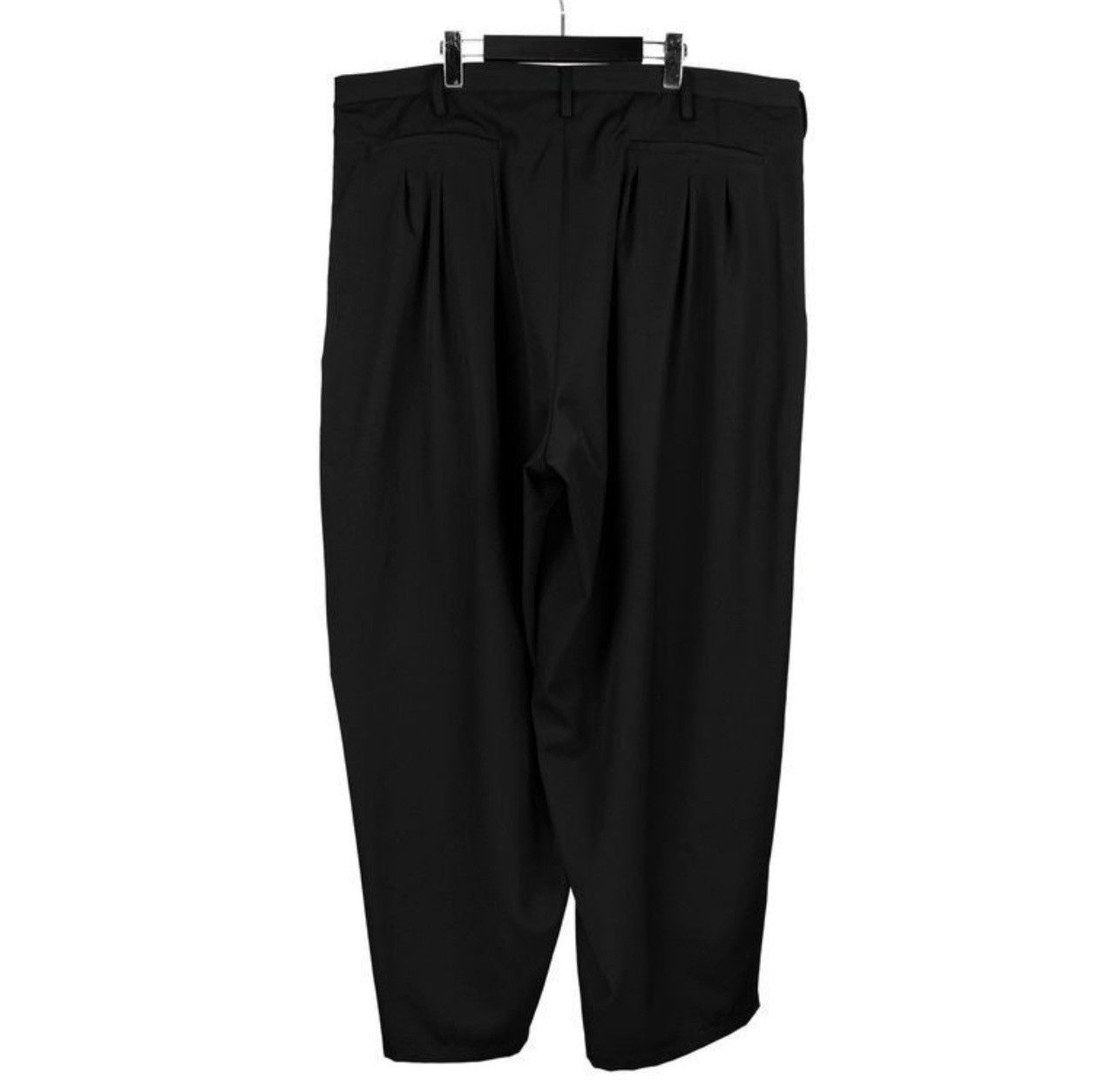 Yohji Yamamoto Yohji Yamamoto Pour Homme 12 Tuck Thick Wide Trousers Size US 34 / EU 50 - 22 Thumbnail