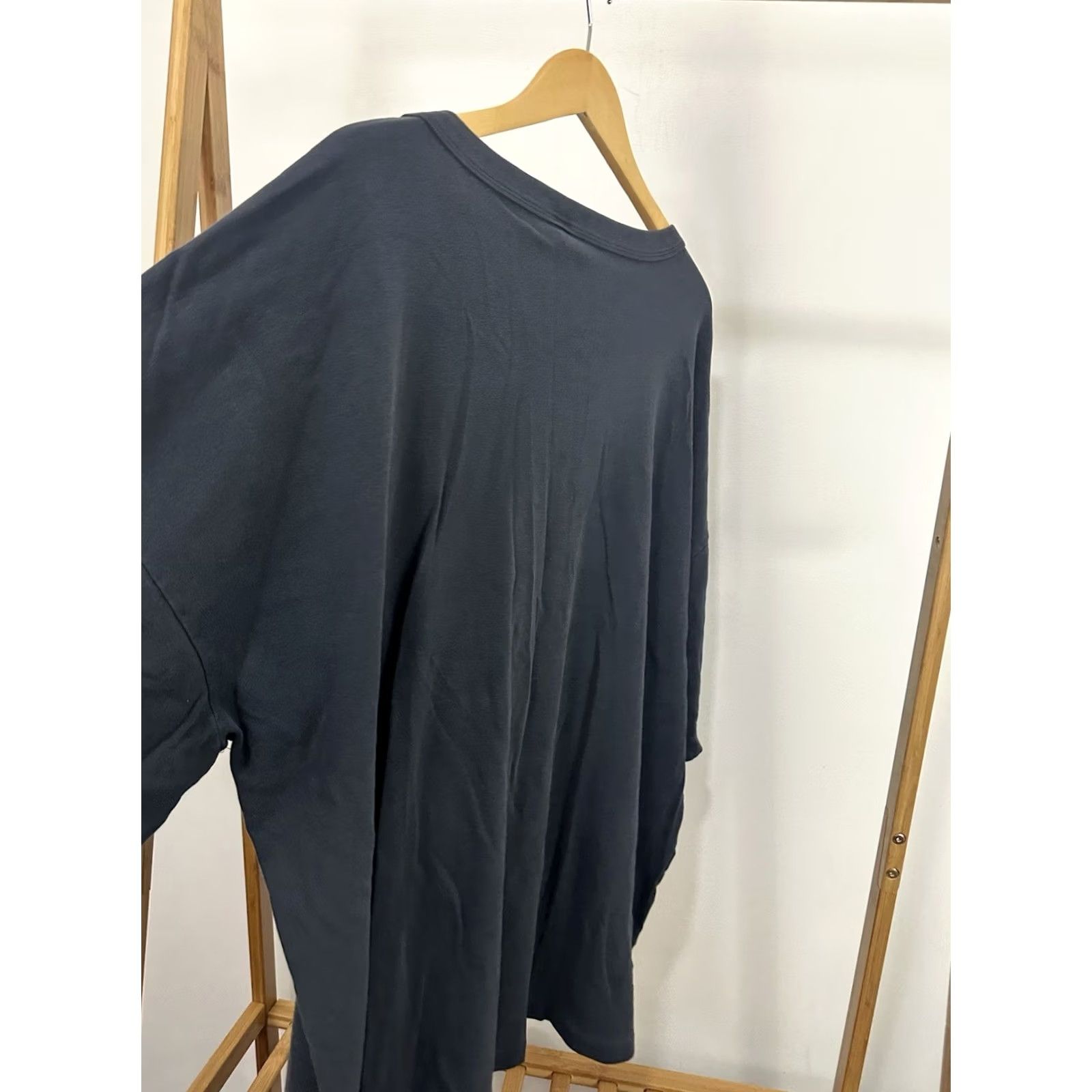 Vintage VTG Blank Pocket Front Faded Reinforced Collar Thick Cotton T-Shirt RARE 4XL USA Size US XXL / EU 58 / 5 - 5 Thumbnail