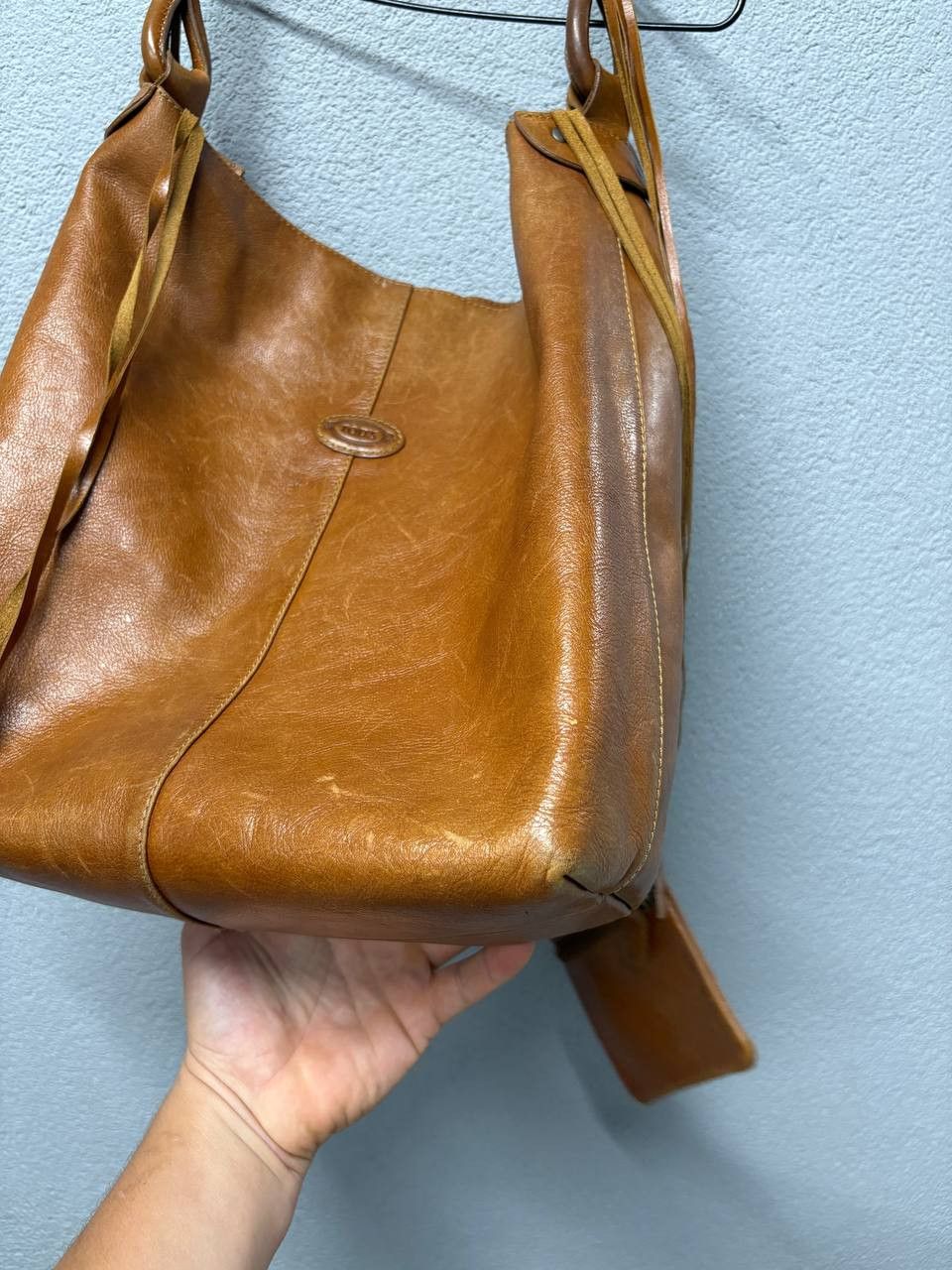 Tod's Tods womens leather shoulder bag 35 x 30 x 13 cm Size ONE SIZE - 8 Thumbnail