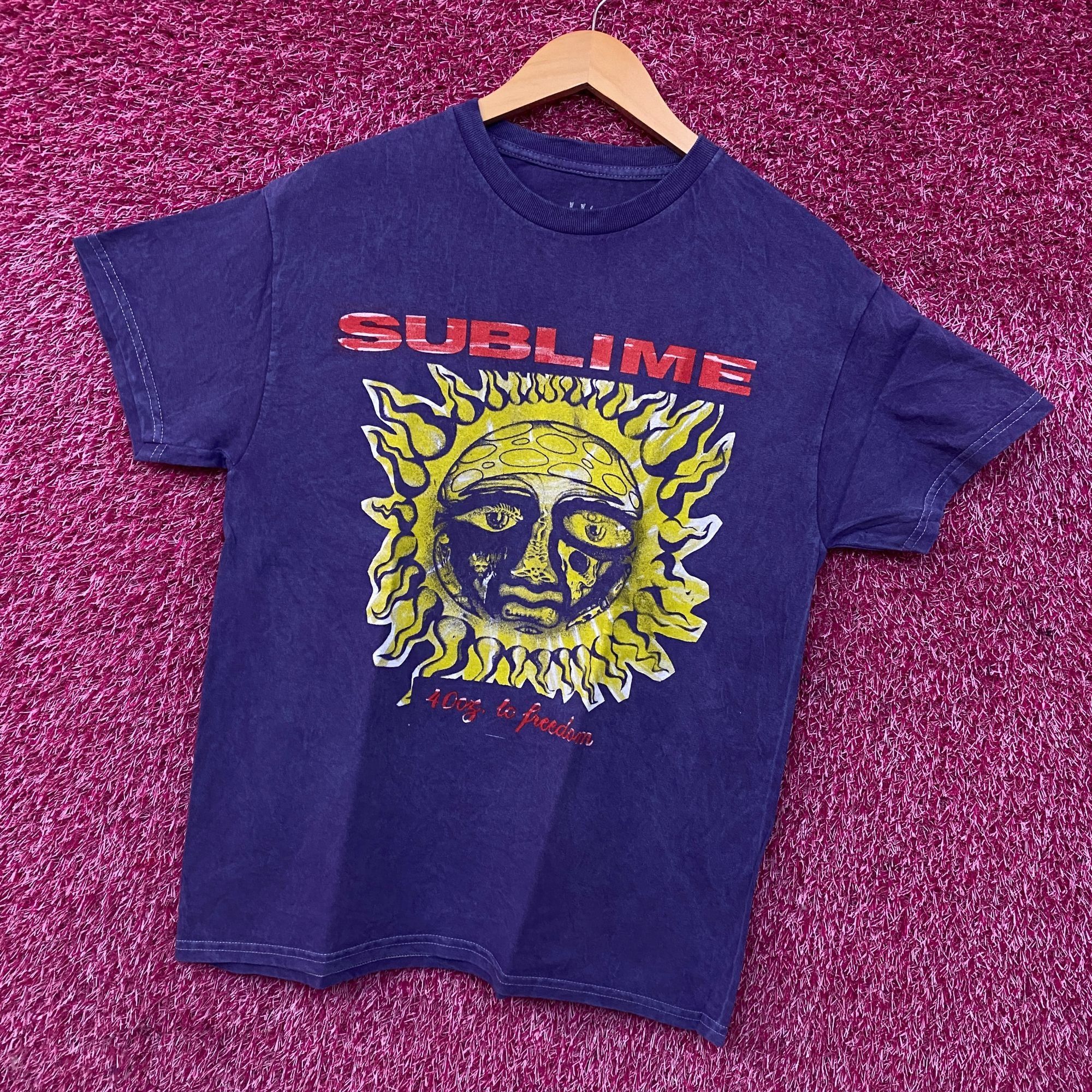 Sublime Sublime 40 Oz to Freedom Album Sun Logo T-Shirt Medium Size US M / EU 48-50 / 2 - 3 Thumbnail