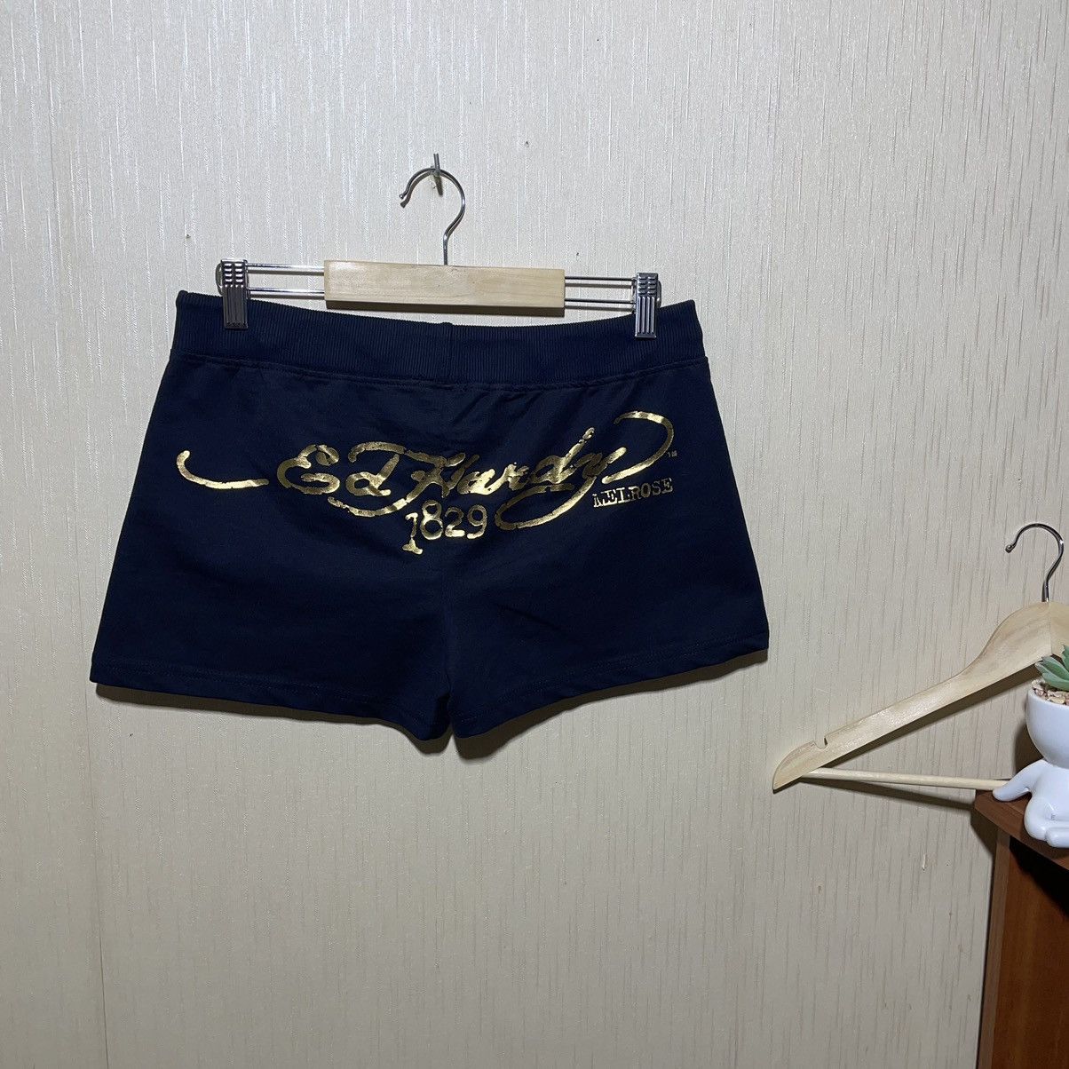 Ed Hardy × Vintage Ed Hardy vintage streetwear shorts Size 32" / US 10 / IT 46 - 1 Thumbnail