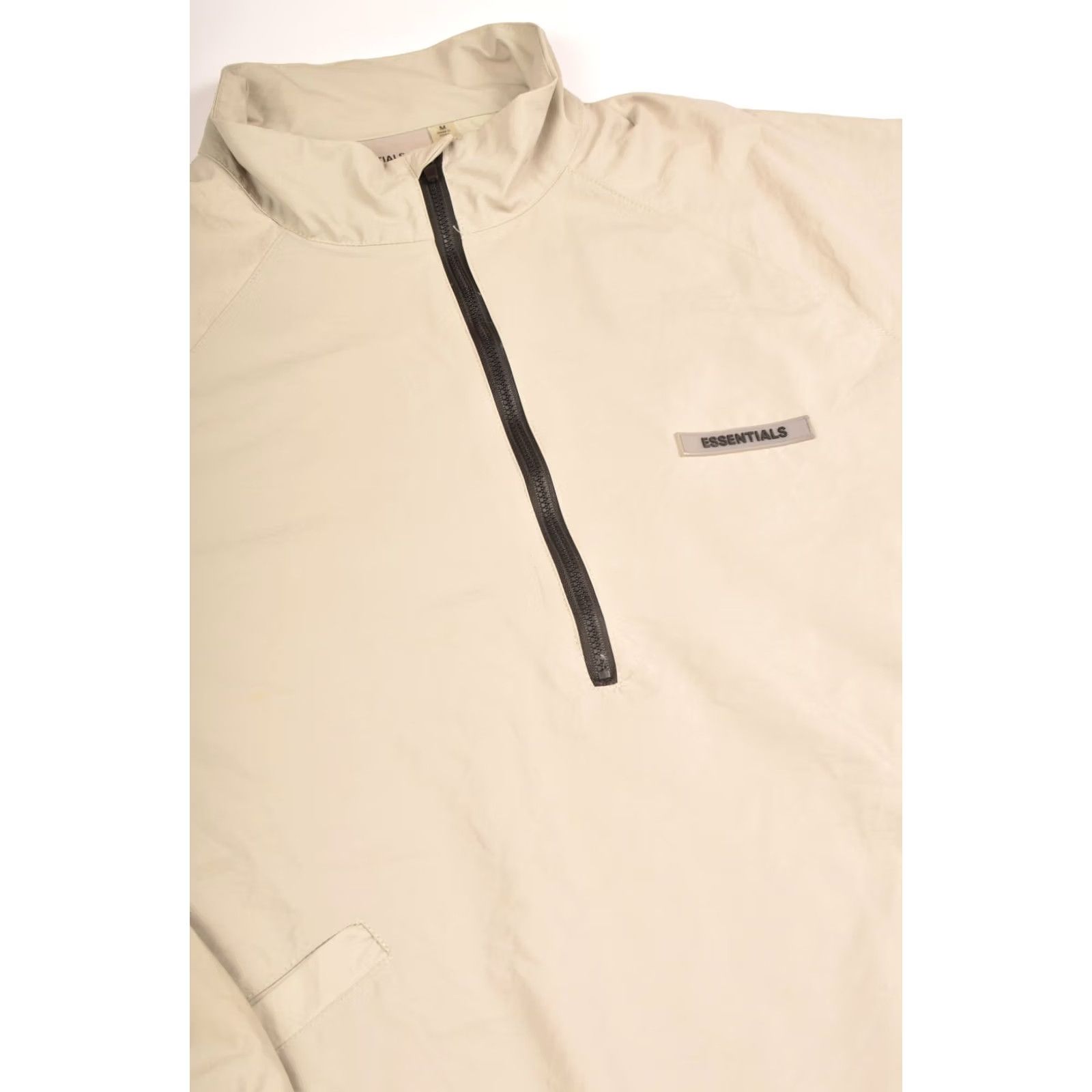 Fear of God Fear of God Essentials Half Zip Track Jacket Windbreaker Men M Gray Green Size US M / EU 48-50 / 2 - 2 Thumbnail