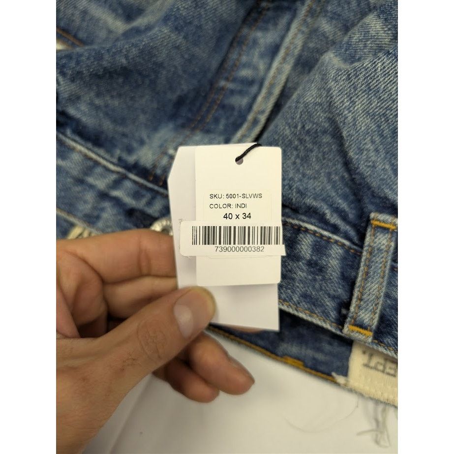 Gallery Dept. o1rshd1 Denim Jeans in Indigo Blue Size US 40 / EU 56 - 21 Thumbnail