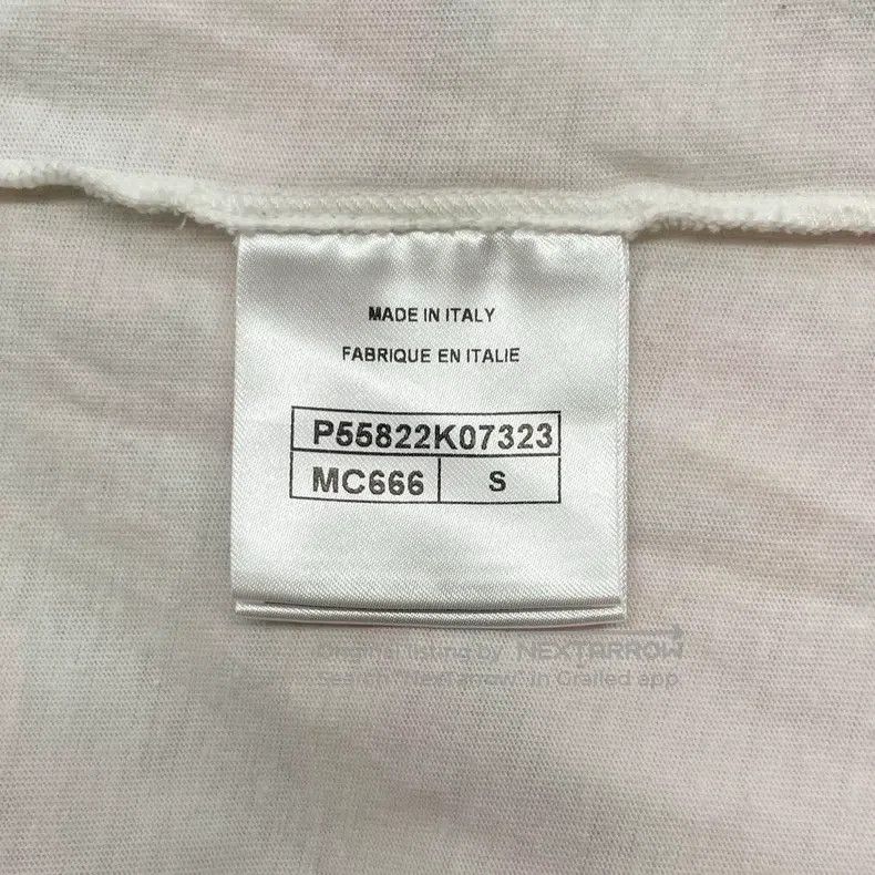 Chanel Chanel Blue and white colour block coco print short sleeve Size S / US 4 / IT 40 - 6 Thumbnail