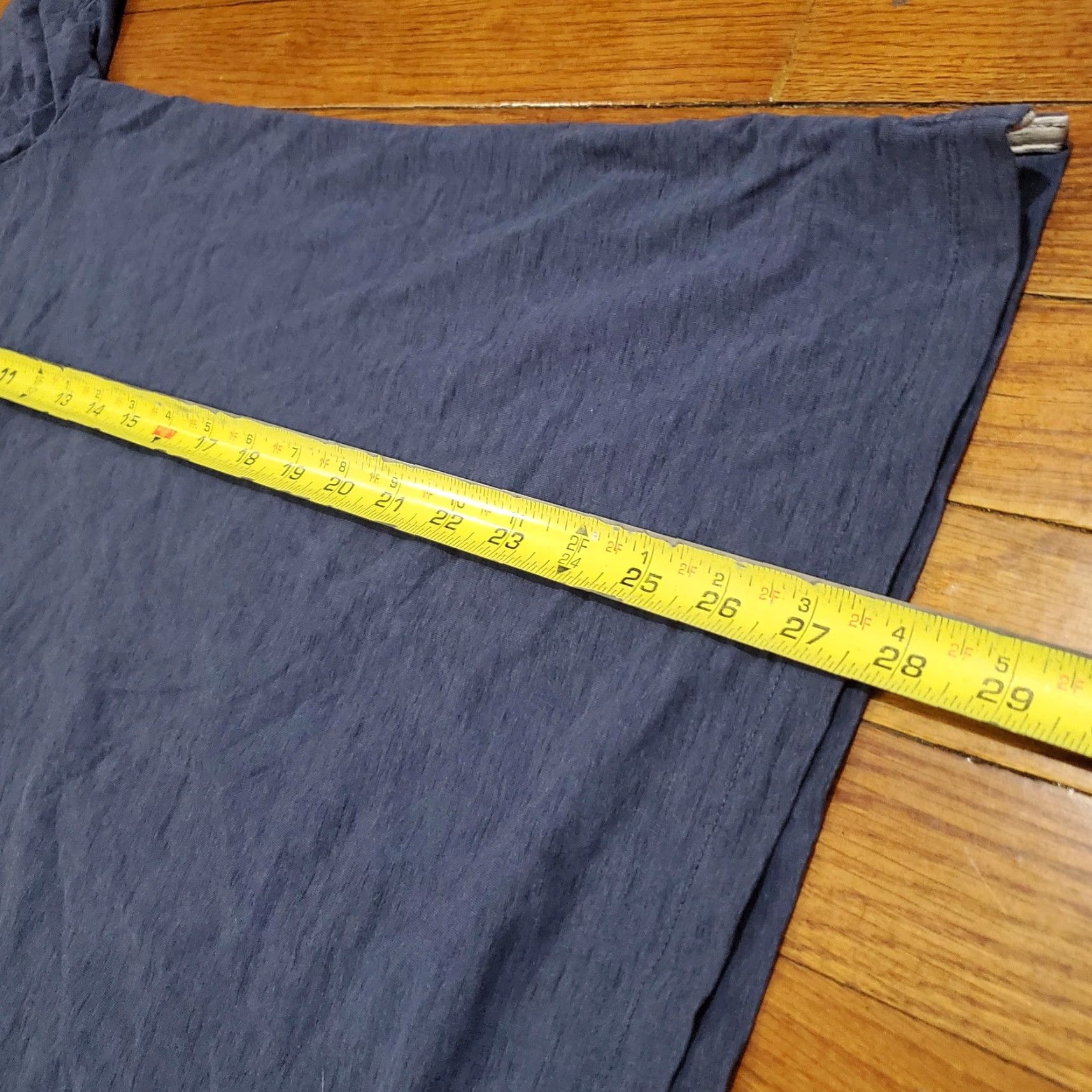 Vintage Buttercloth Mens Large Blue Icy Cotton V-Neck Short Sleeve Shirt Casual Soft Size US L / EU 52-54 / 3 - 5 Thumbnail