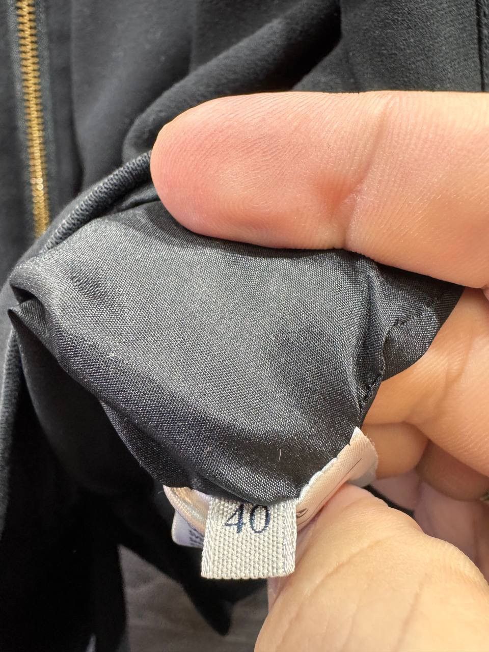 Acne Studios Acne Studios Tension Pre AW10 Black Zip Up Jacket Bomber Size M / US 6-8 / IT 42-44 - 14 Thumbnail