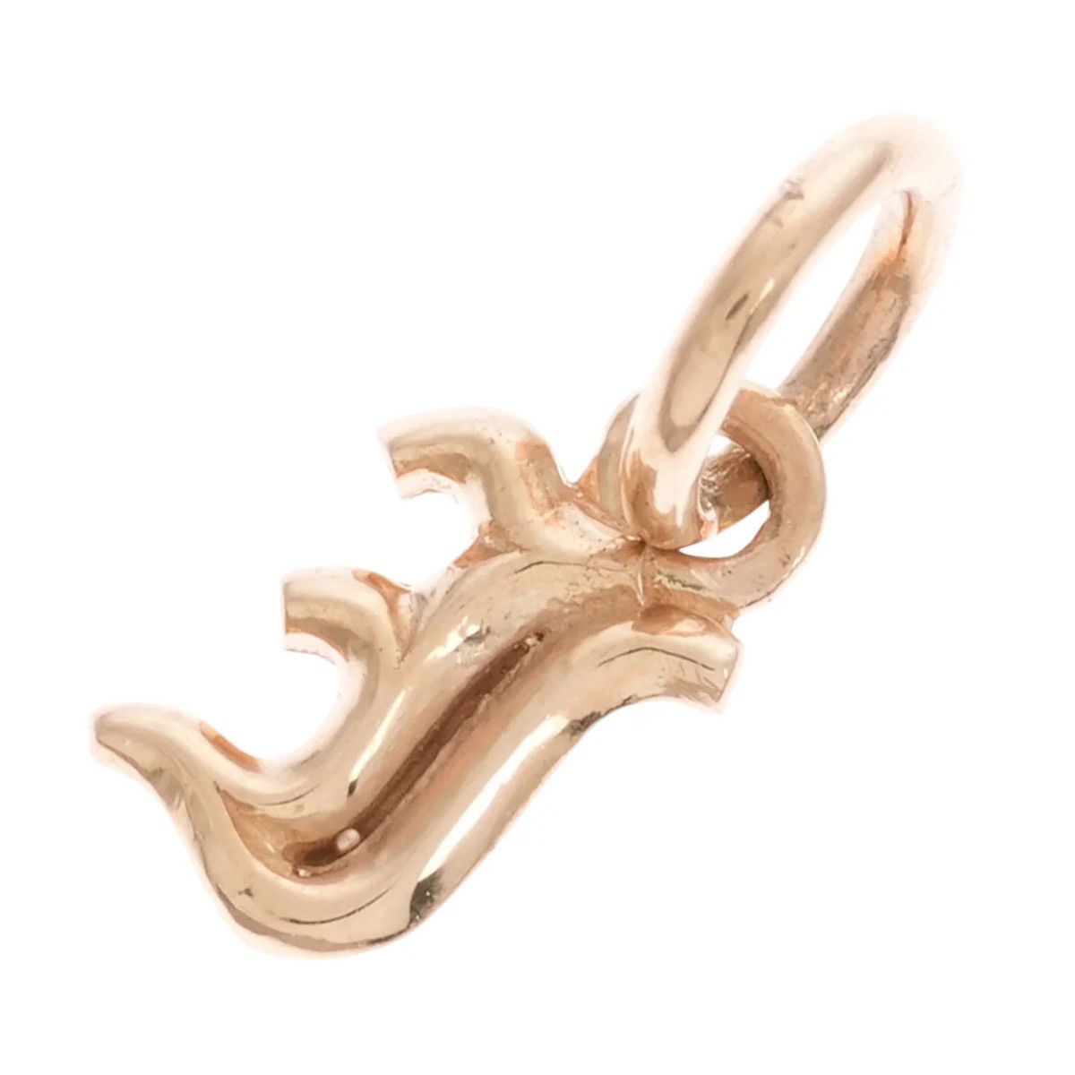 CHROME HEARTS 22K Gold Alphabet I Charm ctk