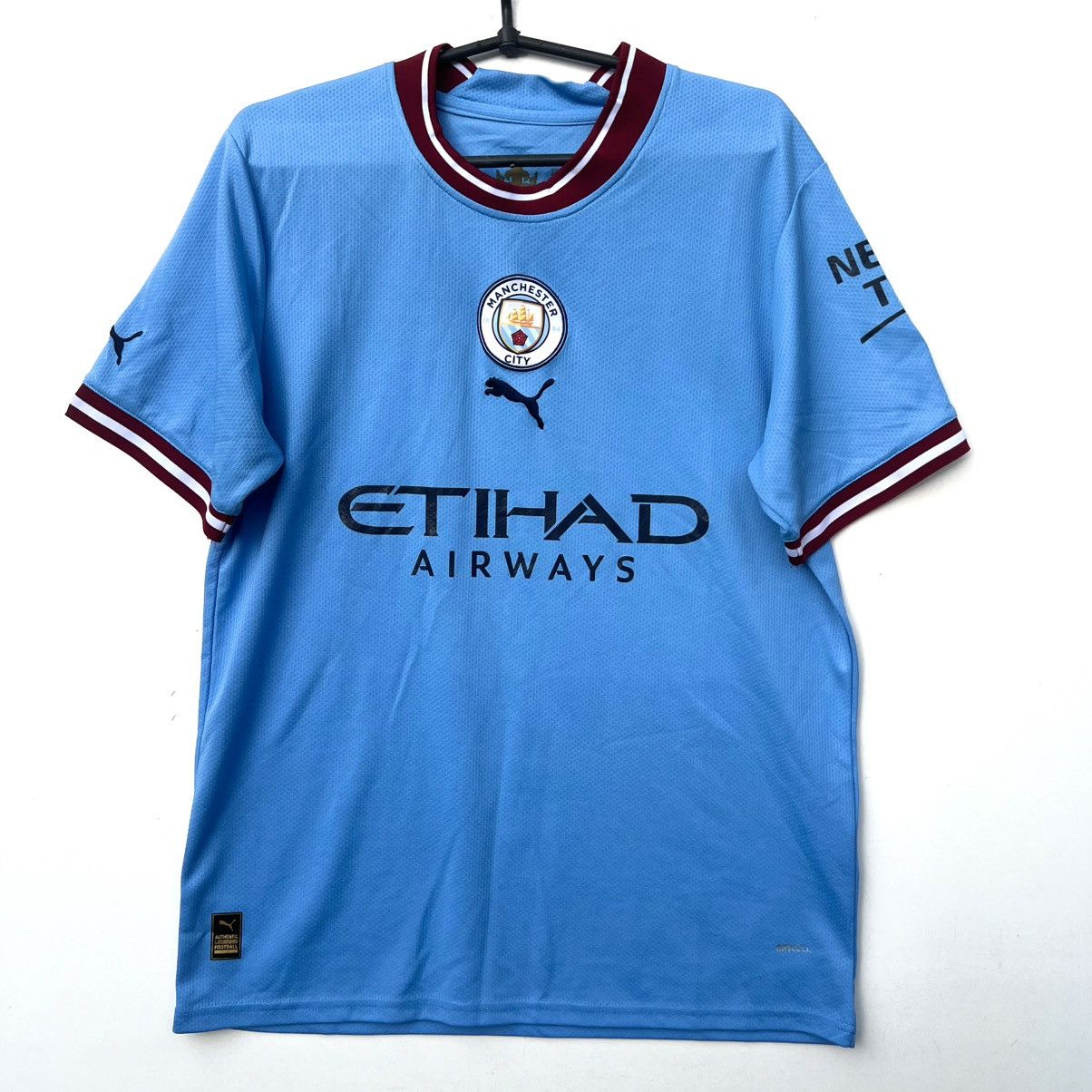 Puma MANCHESTER CITY 2022 2023 HOME FOOTBALL SHIRT Soccer JERSEY Size US M / EU 48-50 / 2 - 1 Thumbnail