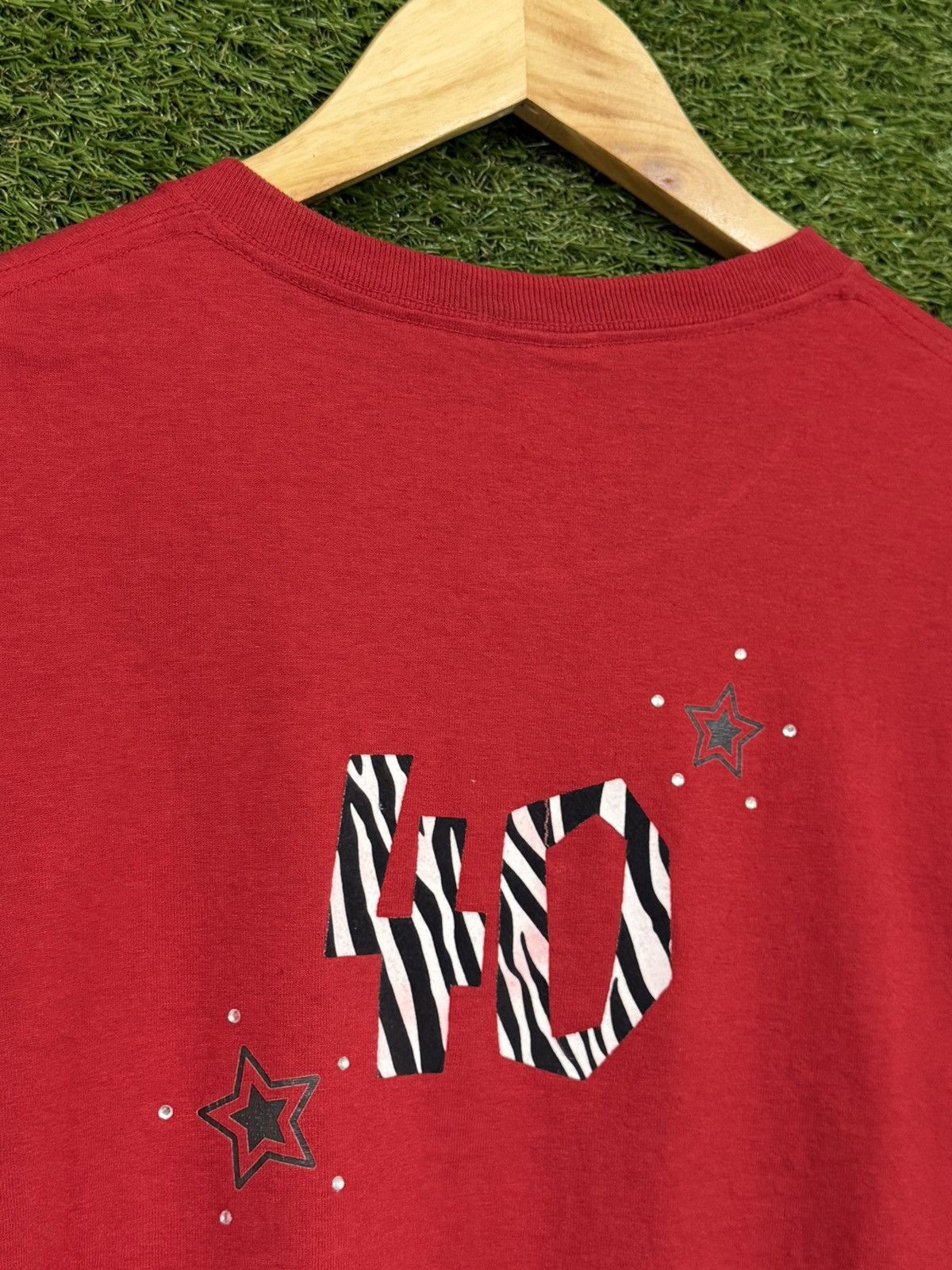 Vintage Vintage Jerzees Custom I Love Football Heart Red Medium Tee Size US M / EU 48-50 / 2 - 4 Thumbnail