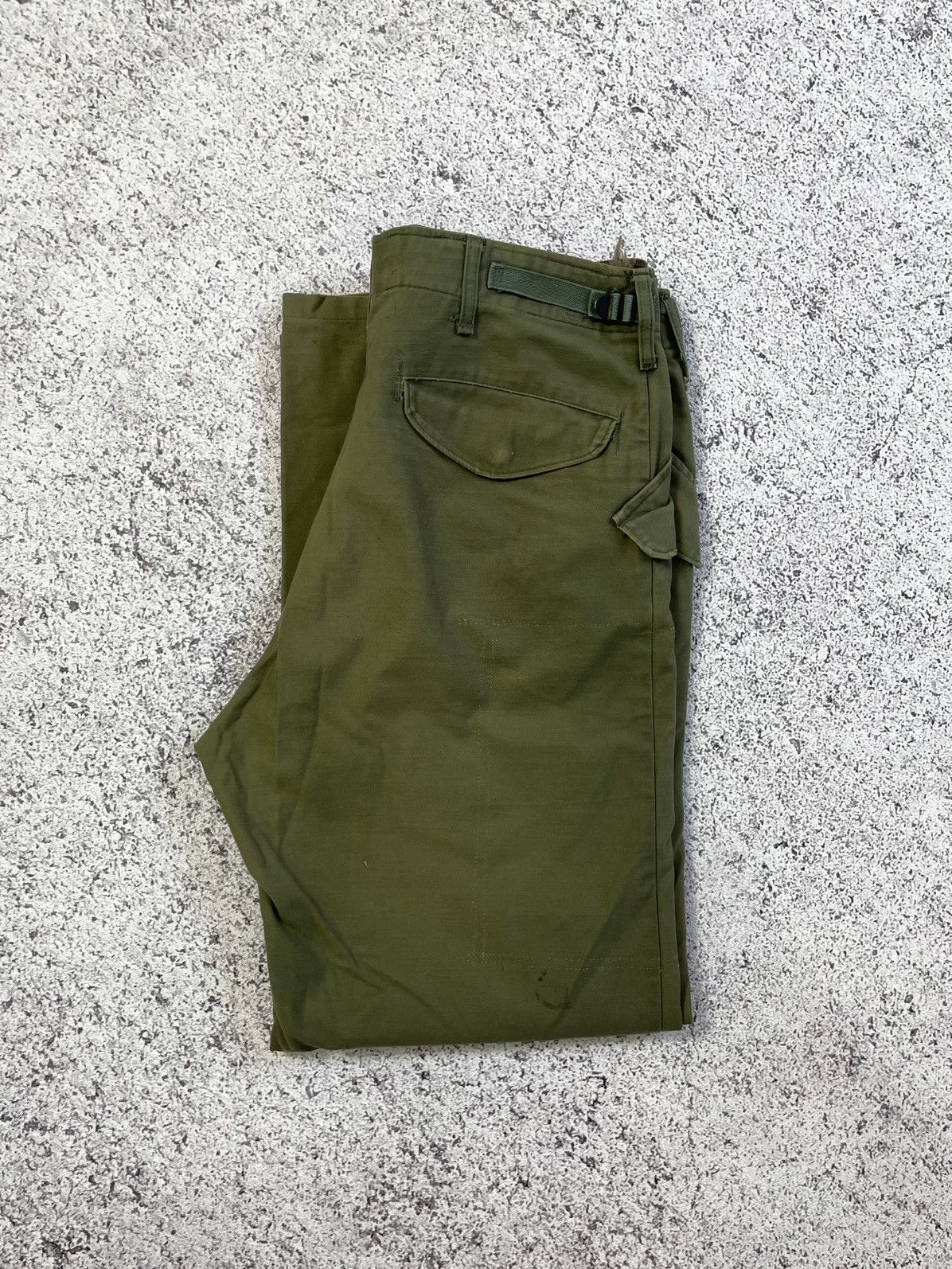 Vintage Vintage 60s US ARMY M65 Trousers Military Pants vietnam war Size US 34 / EU 50 - 8 Thumbnail
