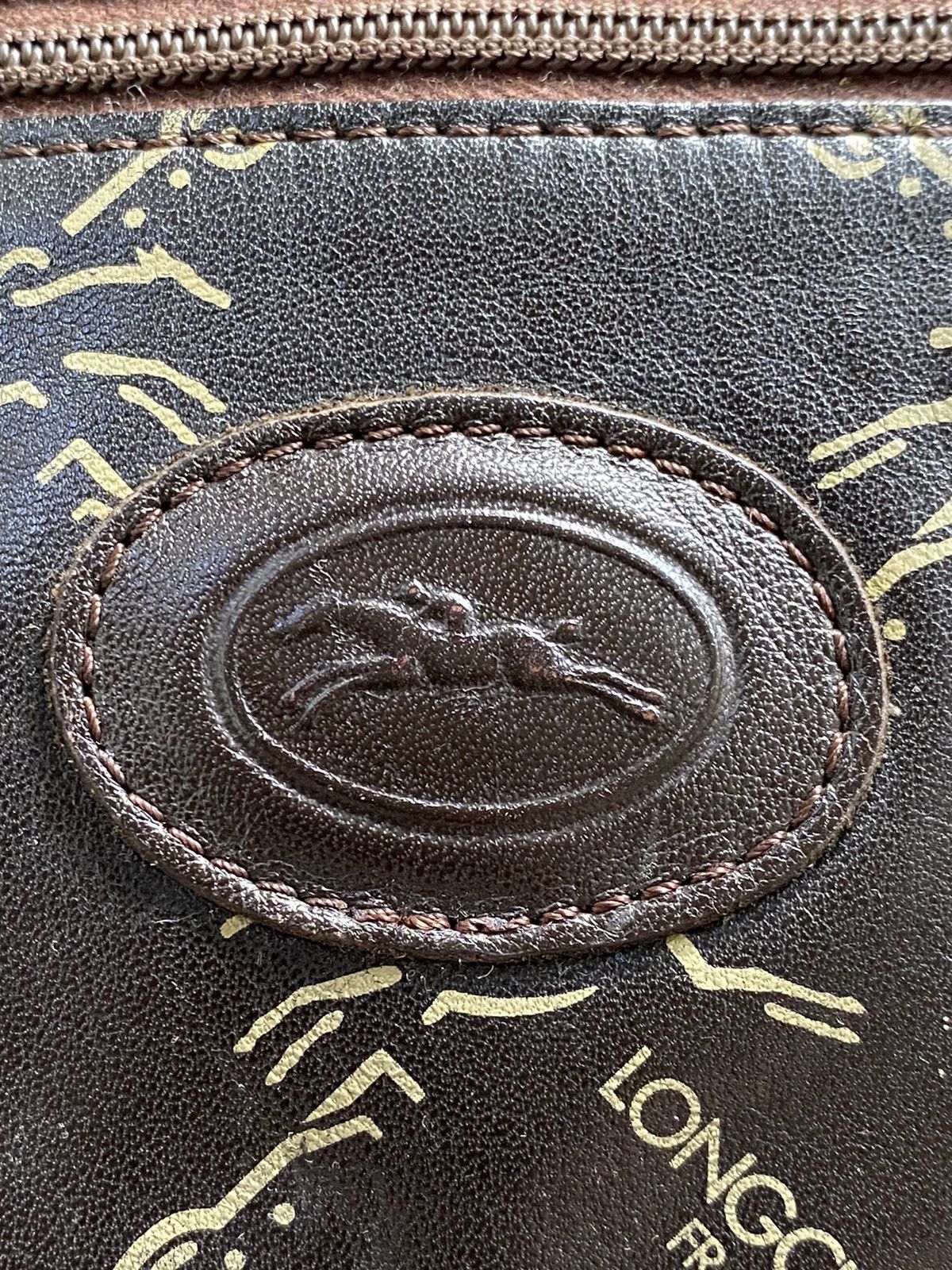 Longchamp × Vintage Vintage Longchamp Monogram Bag Size ONE SIZE - 3 Thumbnail
