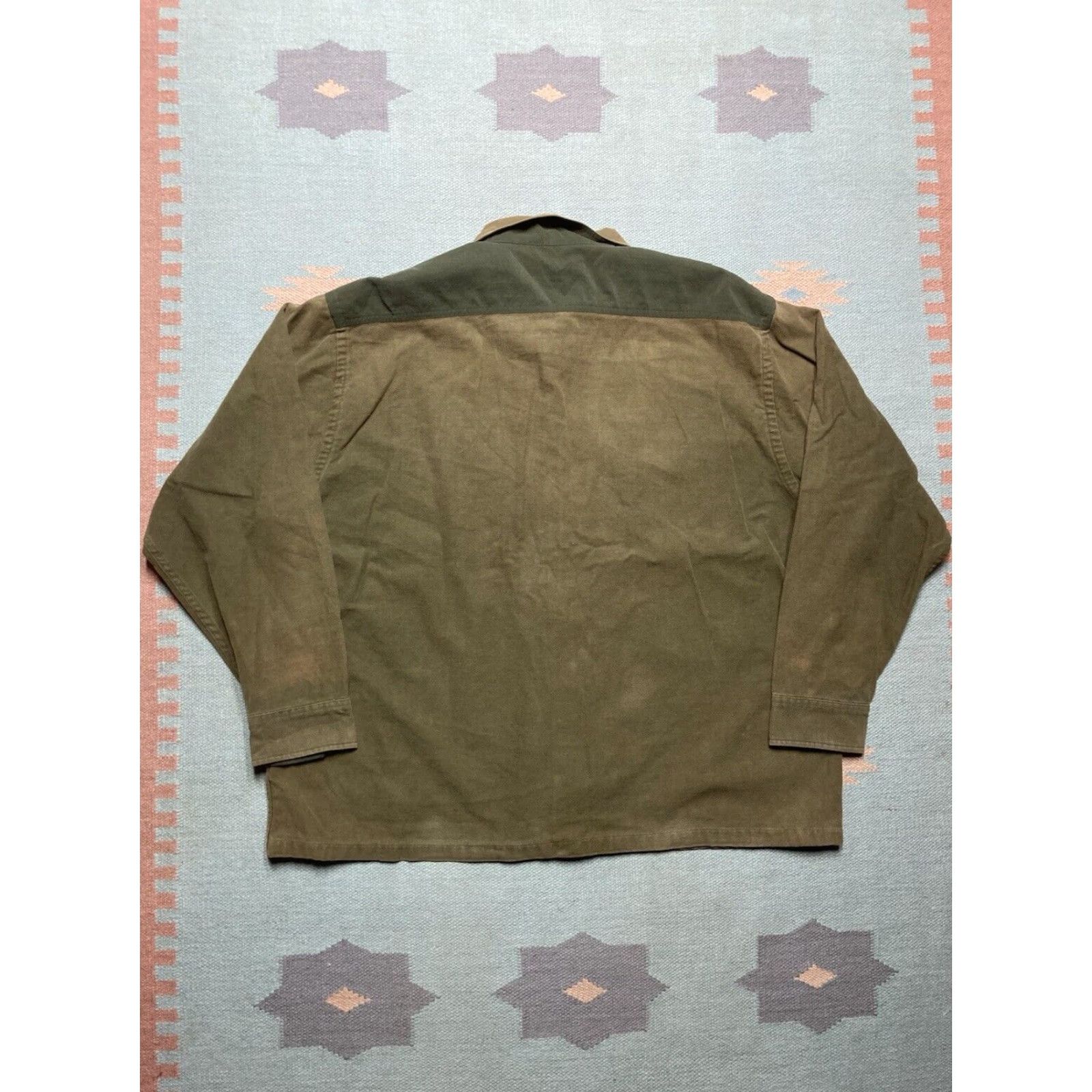 American Eagle Outfitters VINTAGE American Eagle Outfitters Jacket Shirt Jacket Full Zip Hunting Military Green XL Men Size US XL / EU 56 / 4 - 5 Thumbnail
