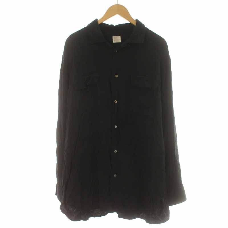 YOHJI YAMAMOTO COSTUME D'HOMME Open Collar Shirt