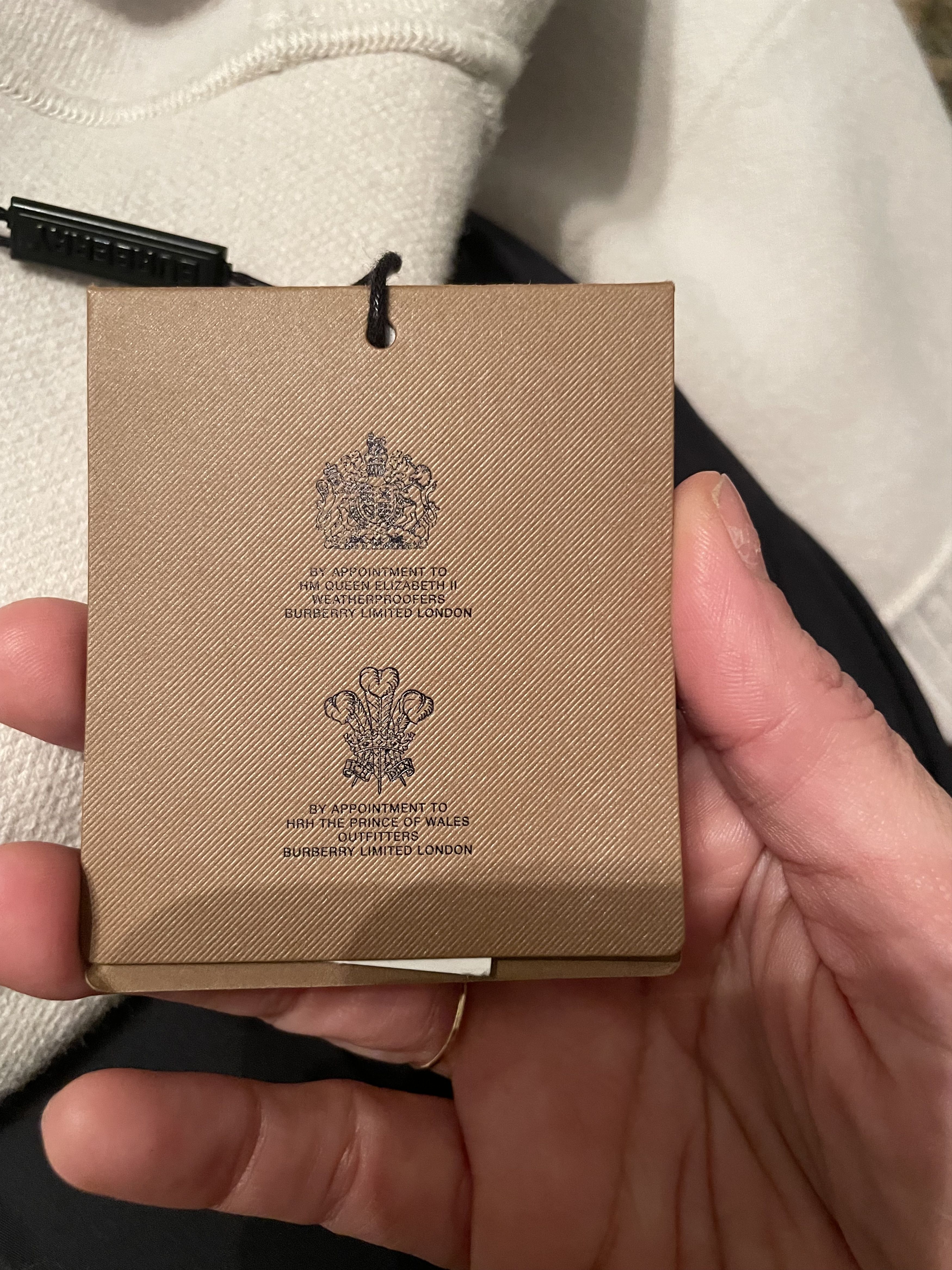 Burberry Carla hooded cape poncho Size ONE SIZE - 6 Thumbnail