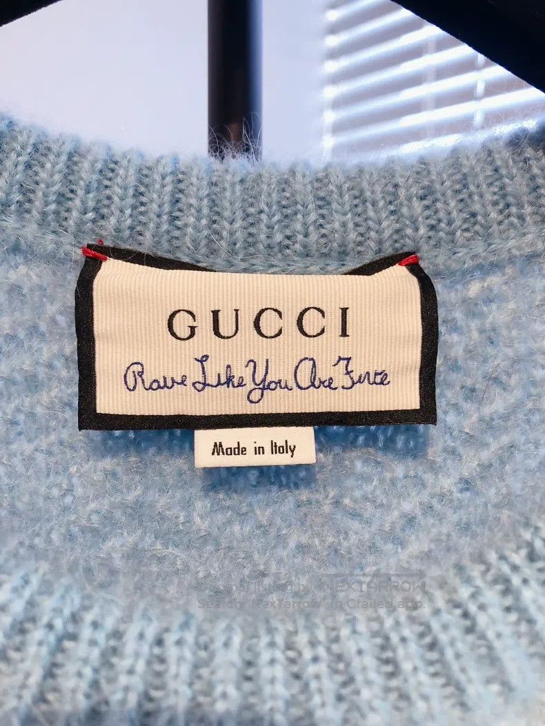 Gucci Gucci Blue sweater Size XS / US 0-2 / IT 36-38 - 6 Thumbnail