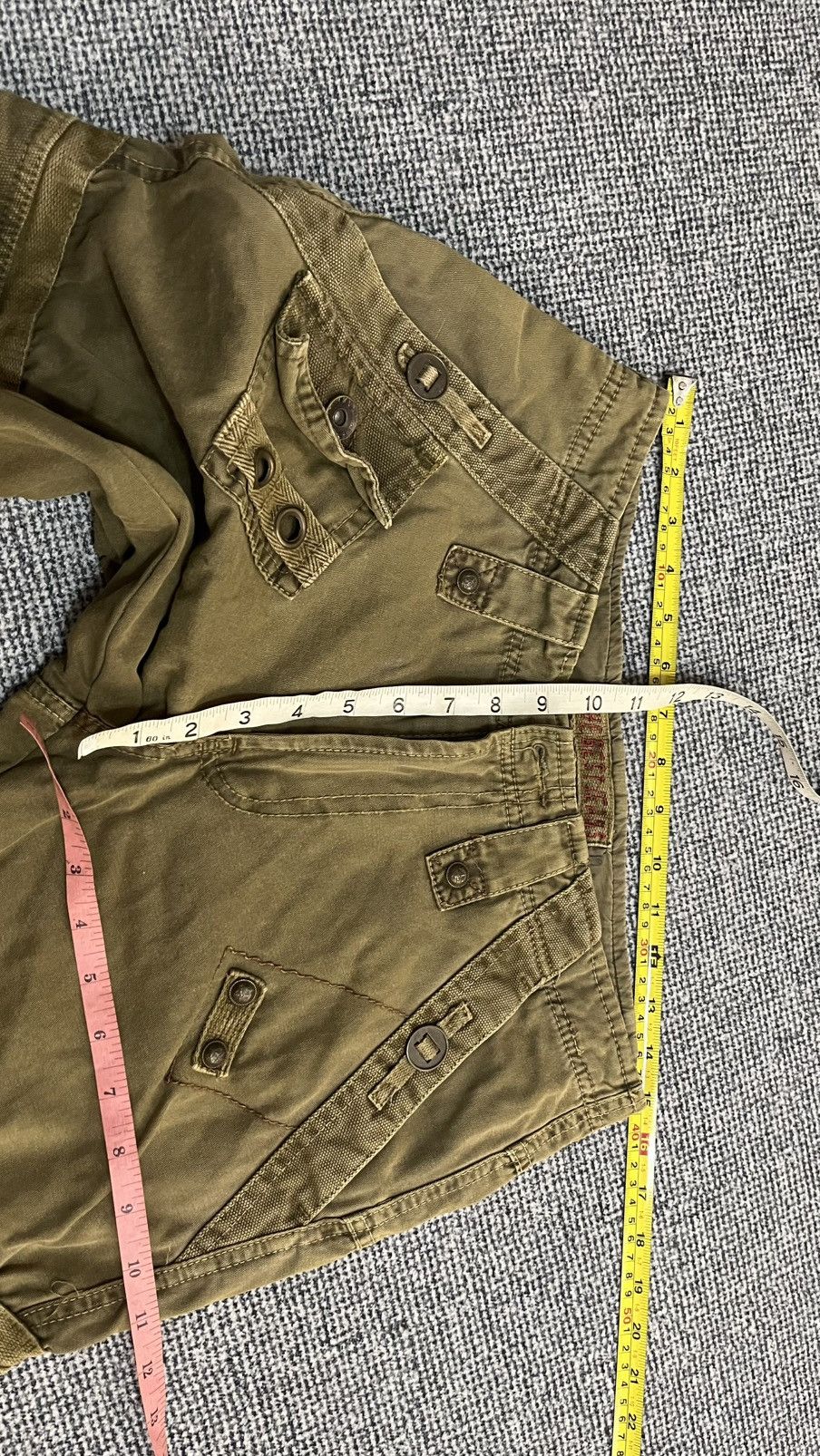 If Six Was Nine Vintage TBJ Cargo Multi pocket Pants size 30 x 31 inches Size US 30 / EU 46 - 12 Thumbnail