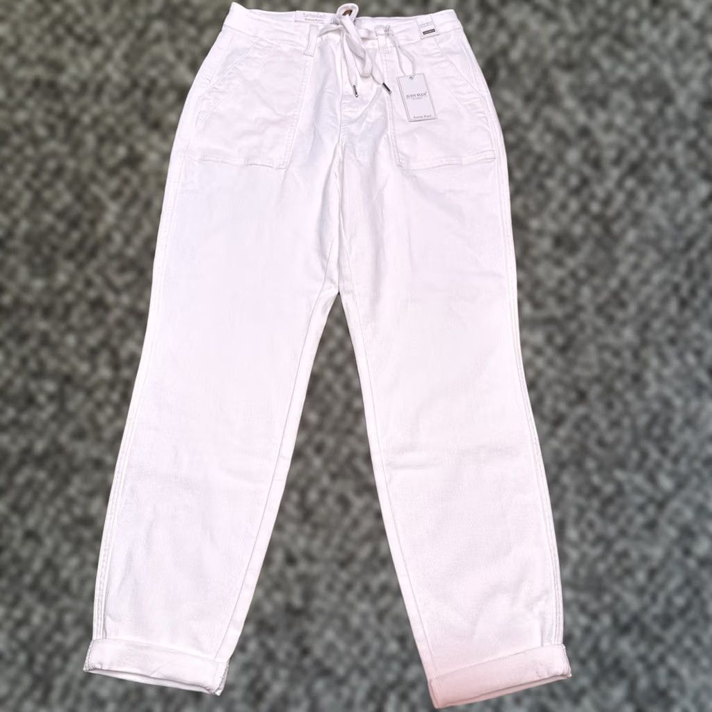Vintage Judy Blue High Waist Jeans Womens 7 / 28 Patch Pocket Drawstring JB88812 New Size 28" / US 6 / IT 42 - 1 Thumbnail