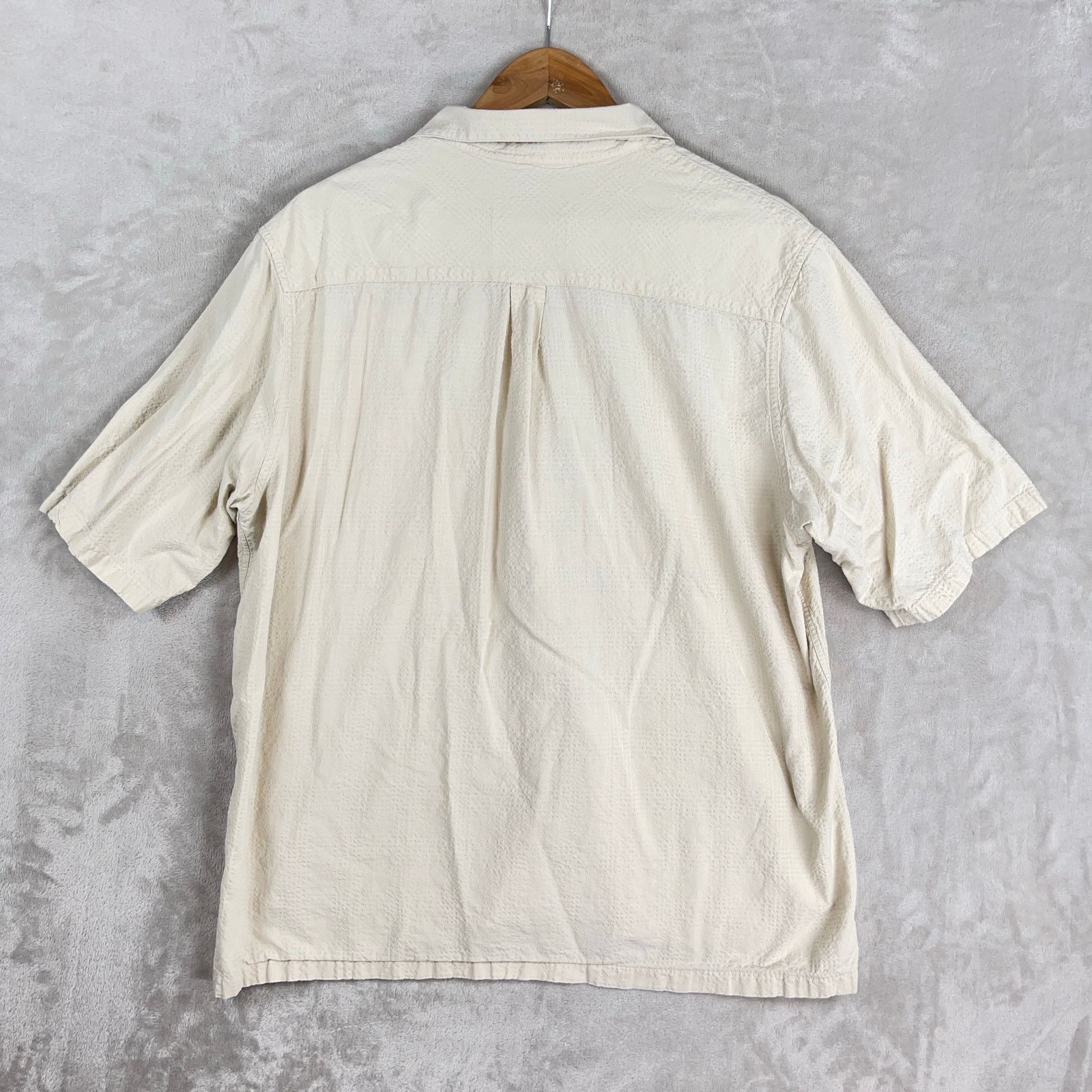 COVERNAT Covernat Seersucker Button Up Shirt Korean Streetwear Size US L / EU 52-54 / 3 - 3 Thumbnail