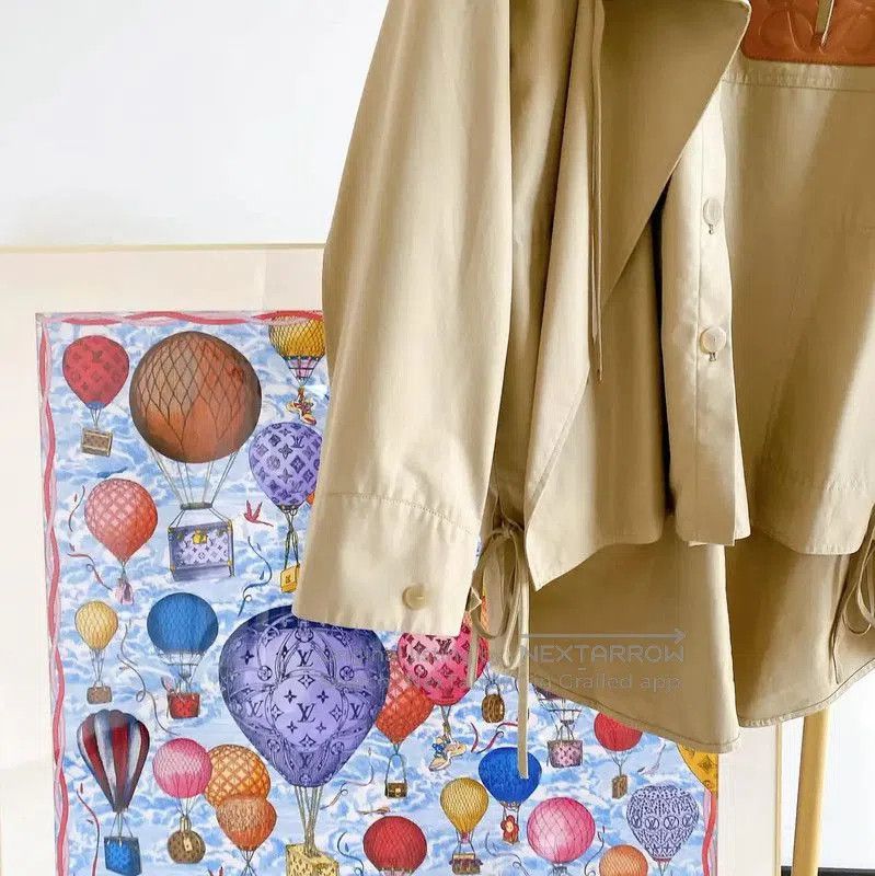 Loewe Loewe Khaki Cotton Long Sleeve Coat . Size M / US 6-8 / IT 42-44 - 4 Thumbnail