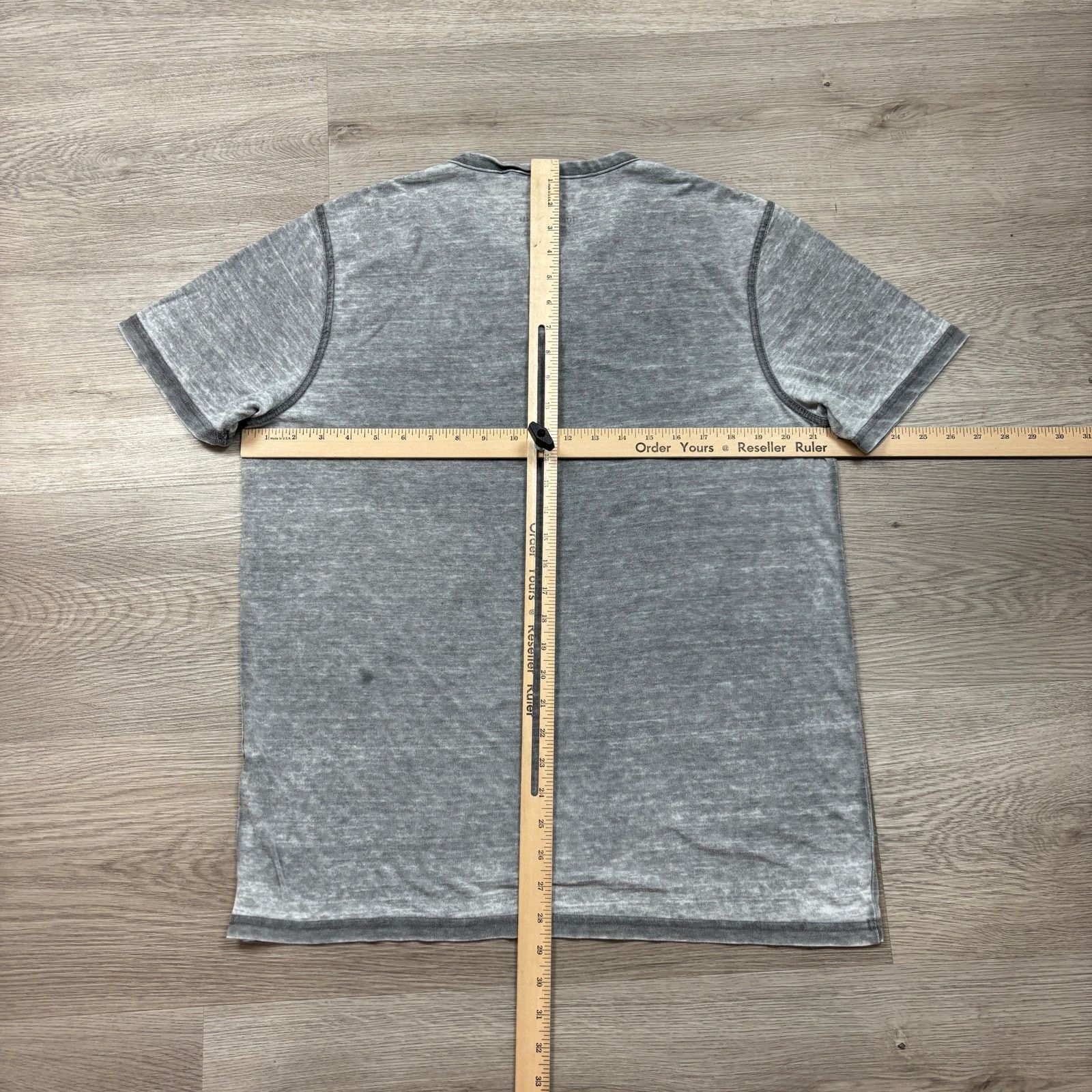 Lucky Brand Lucky Brand Venice Burnout Notch Neck Henley Shirt Men's L Size US L / EU 52-54 / 3 - 3 Thumbnail