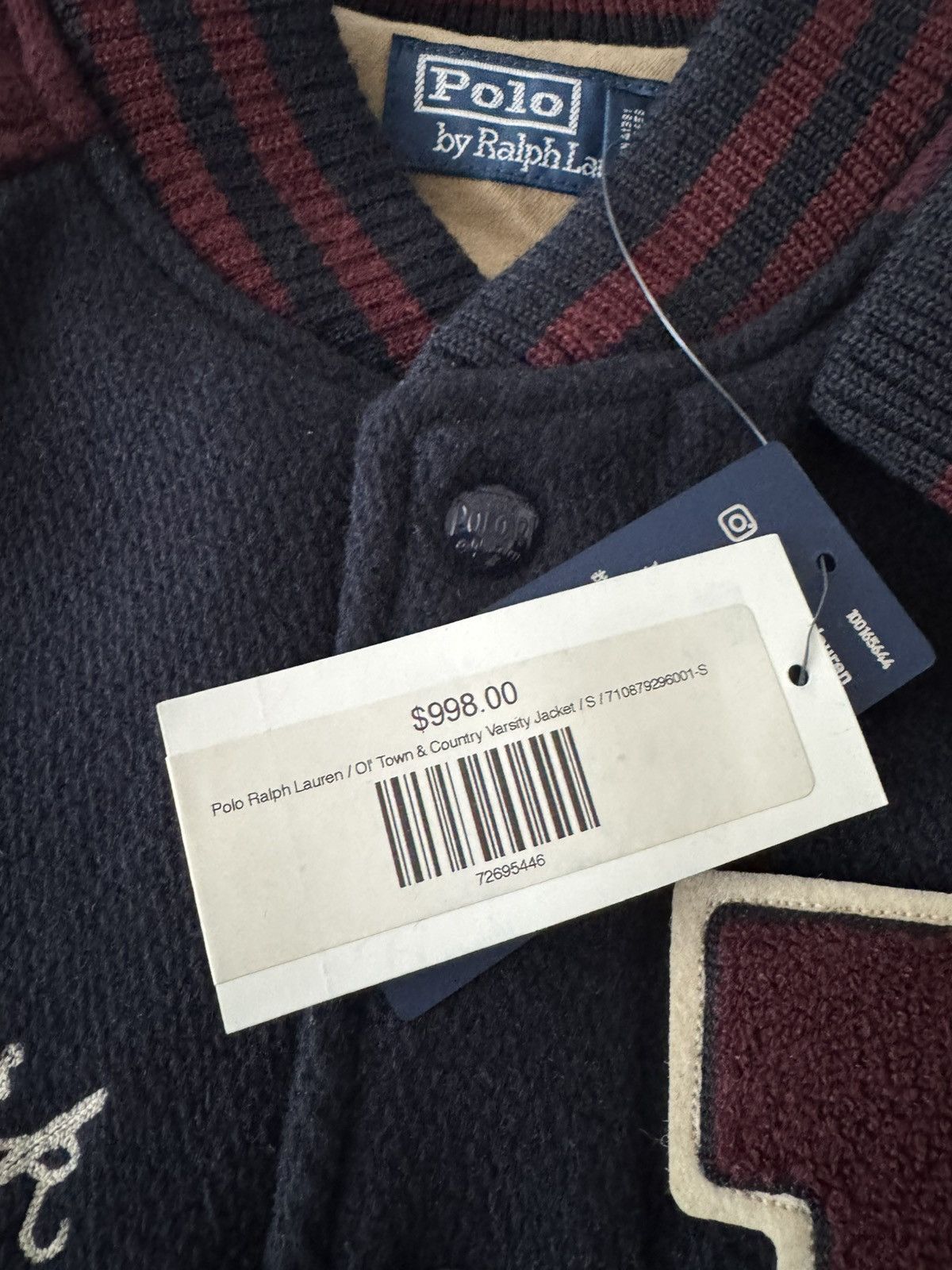 Polo Ralph Lauren Polo Ralph Lauren Ol’ Town & Country Varsity Jacket Size US S / EU 44-46 / 1 - 3 Thumbnail