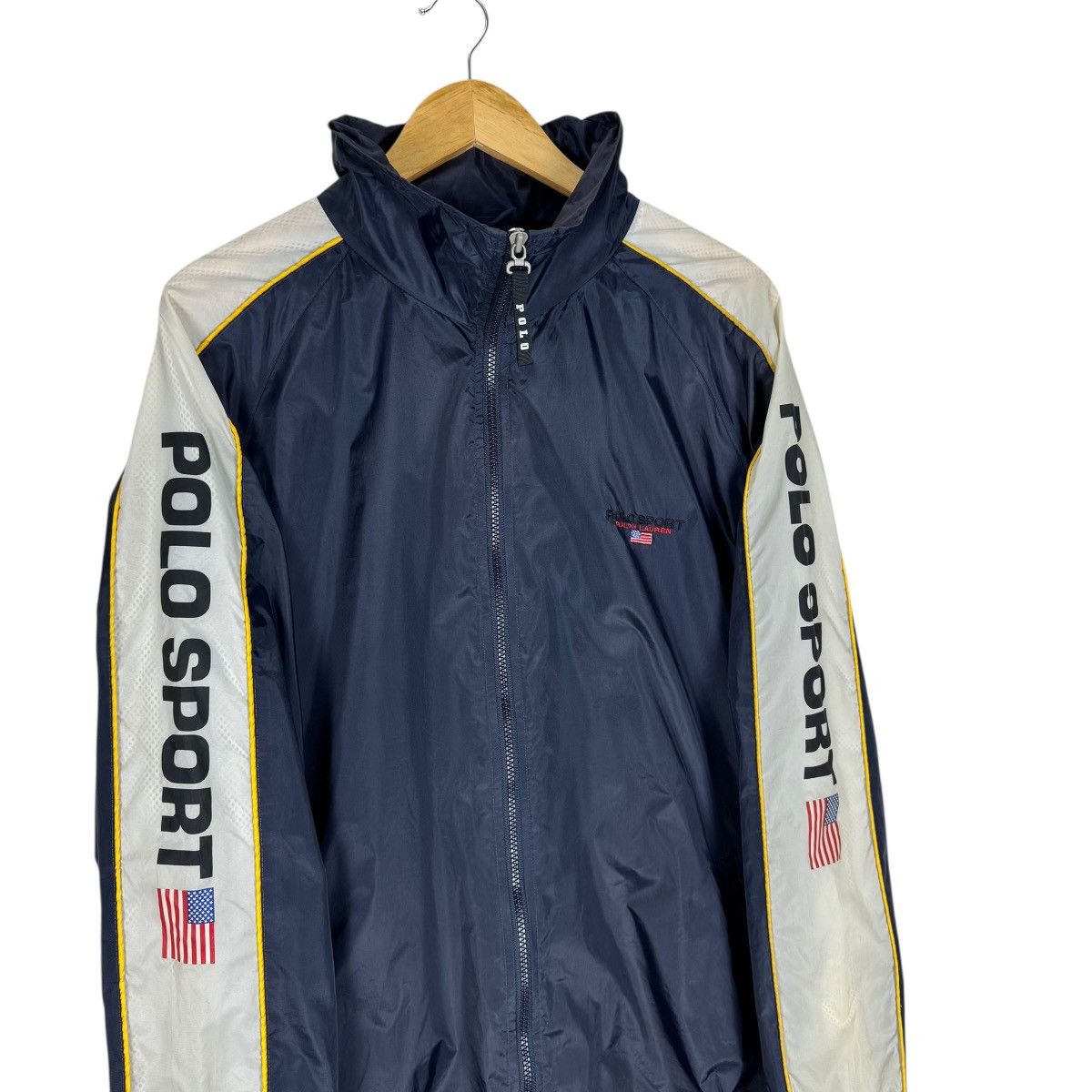 Polo Ralph Lauren ☀️POLO SPORT RL HOODIE WINDBREAKER JACKET Size US L / EU 52-54 / 3 - 5 Thumbnail