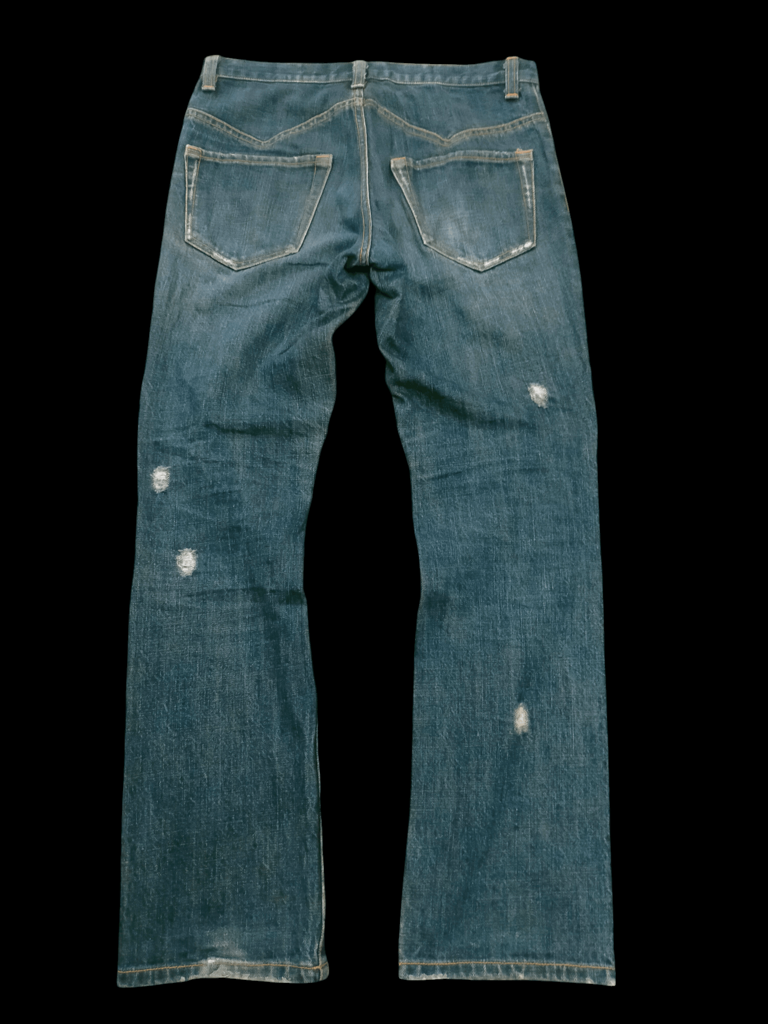 Issey Miyake × Japanese Brand 🔥 Sunao Kuwahara Distressed Jeans Size US 29 - 2 Thumbnail