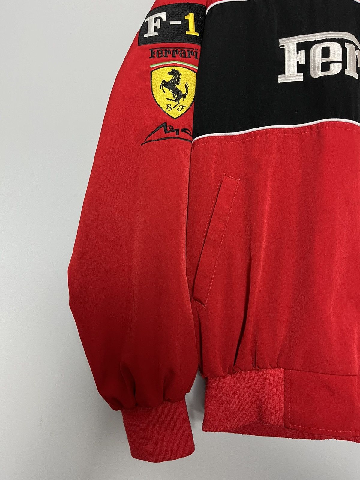 Vintage ferrari racing jacket F1 Michael Schumacher rare y2k