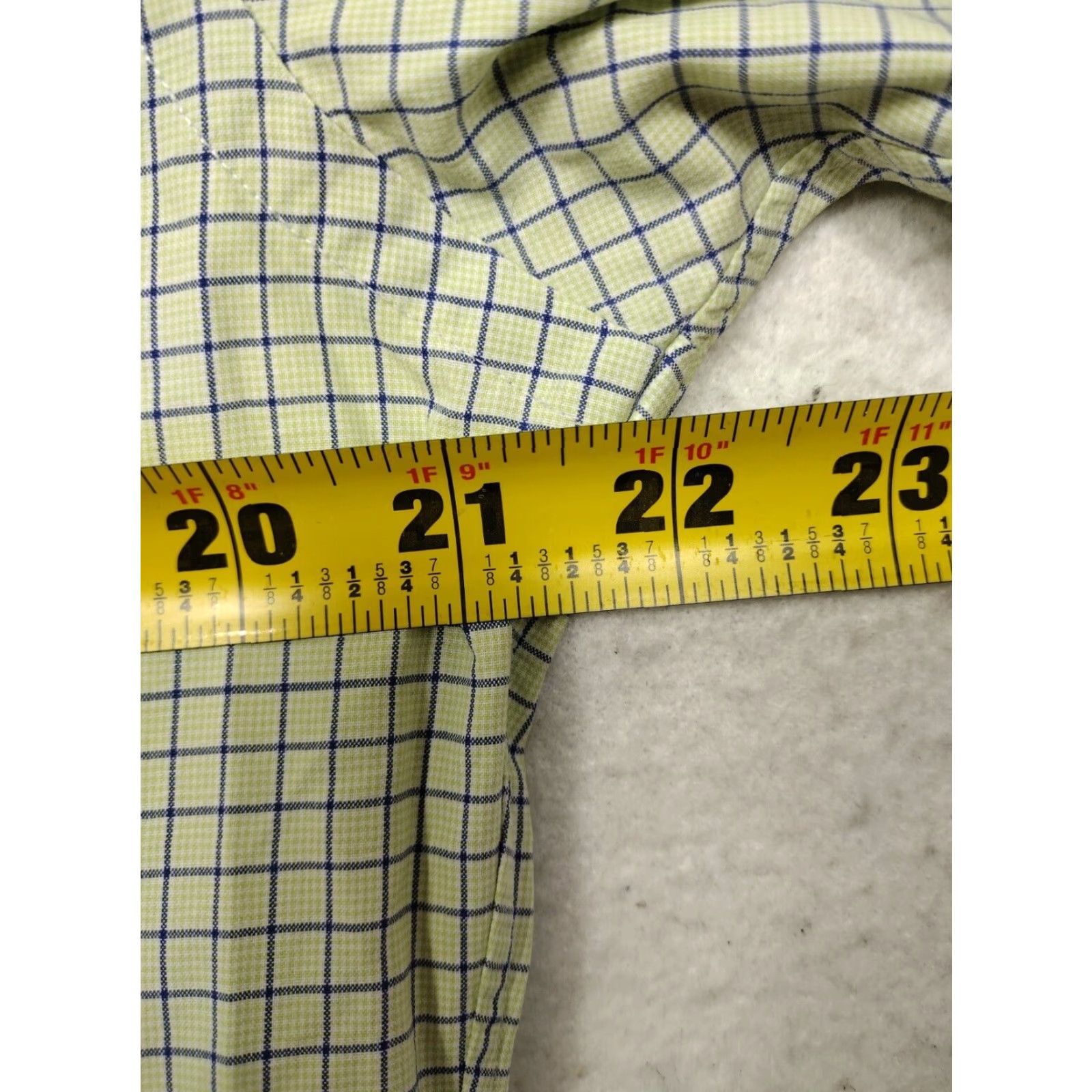 Ralph Lauren Ralph Lauren Shirt Mens 15.5 34/35 Long Sleeve Button Up Check Yellow Shirt Mens Regular Fit Button-Up Yellow 90s? Size US L / EU 52-54 / 3 - 7 Thumbnail