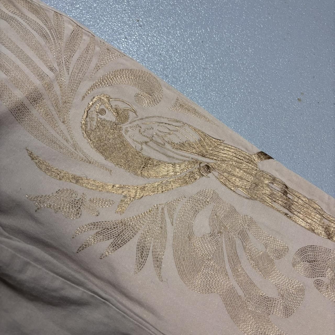 Japanese Brand × Vintage Vintage y2k 90s embroidered floral japanese pants Size US 32 / EU 48 - 2 Thumbnail