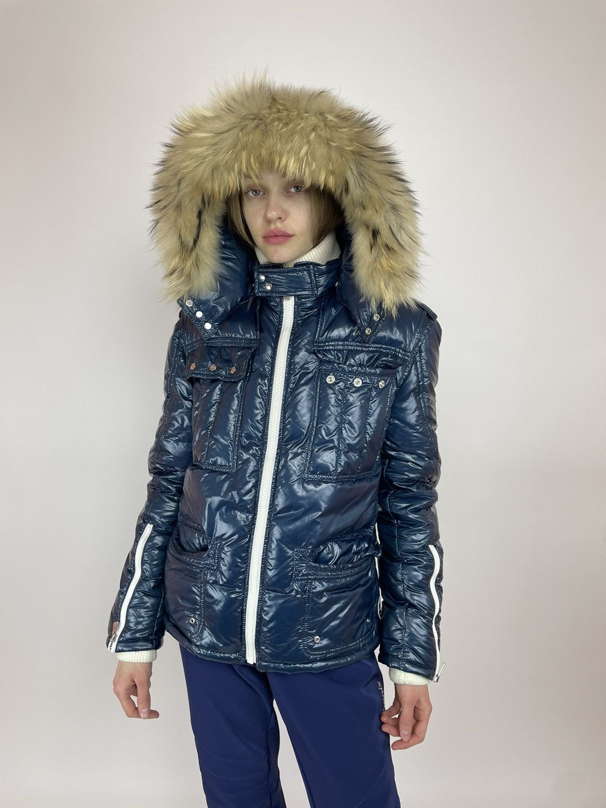 MONTECORE Dolomiti Down SKI Wax jacket winter Funs Womens