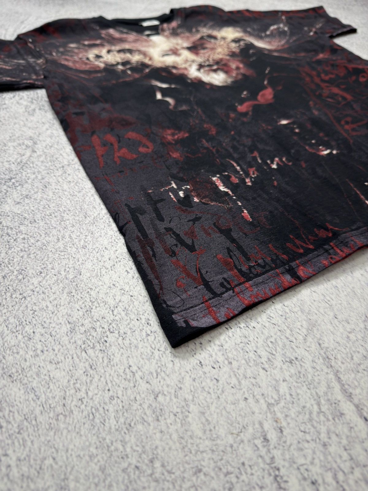 Band Tees × Vintage VINTAGE BEHEMOTH THE SATANIST ALL OVER PRINT T-SHIRT DEATH Size US M / EU 48-50 / 2 - 4 Thumbnail