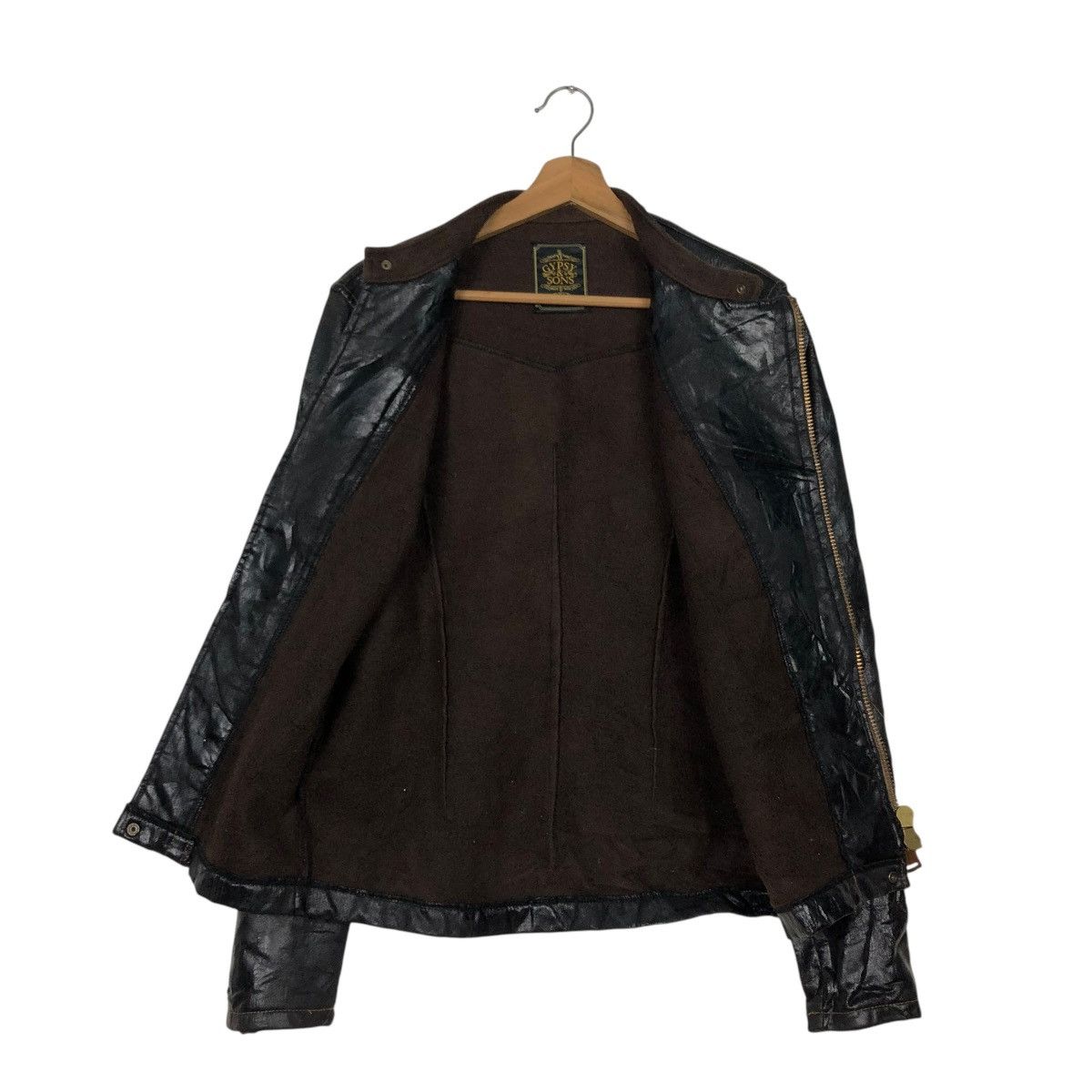 Hysteric Glamour 🔥VINTAGE SOFT LEATHER BIKER JACKET GYPSY & SONS JAPAN Size US M / EU 48-50 / 2 - 15 Thumbnail