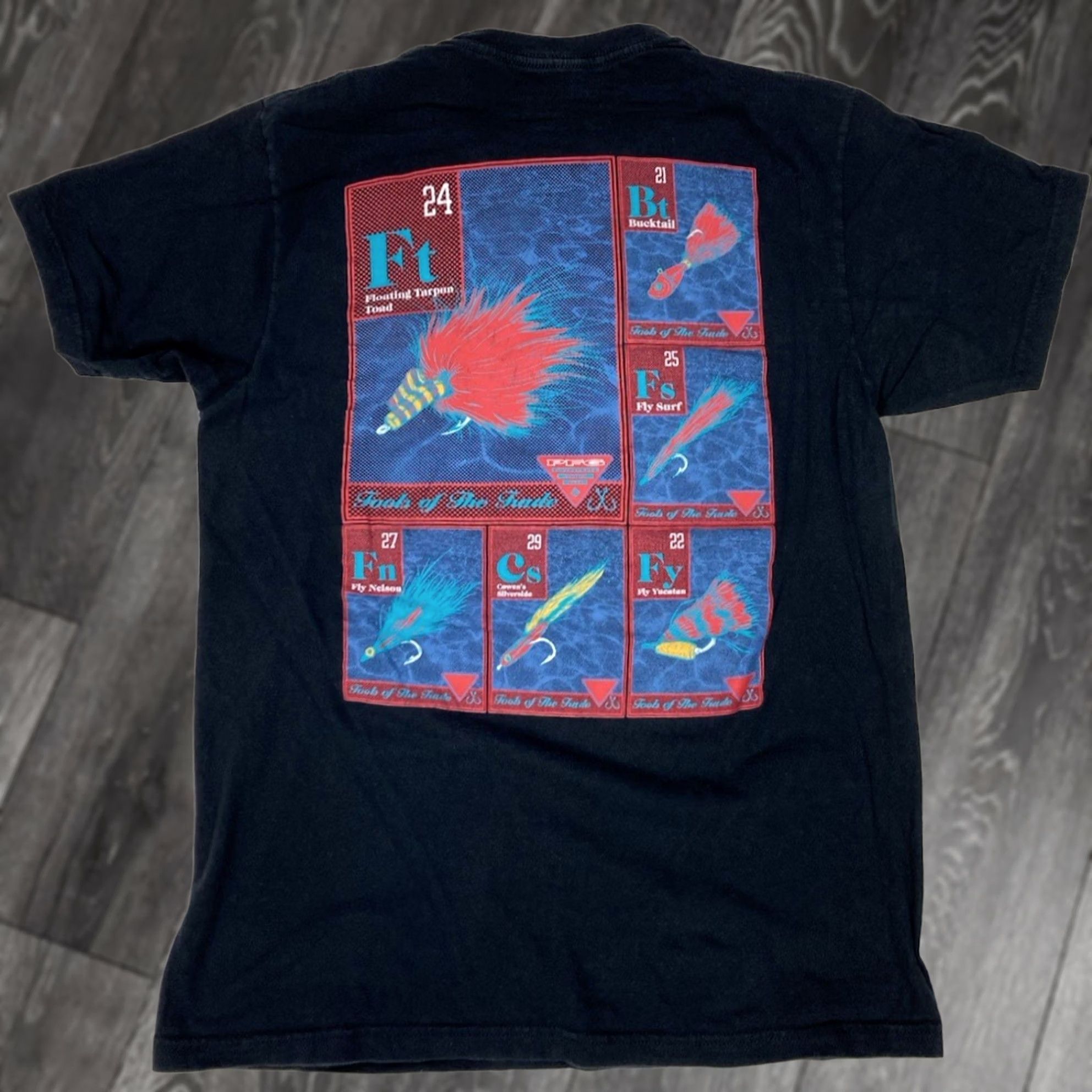 Vintage Columbia PFG Performance Fishing Gear Fish Graphic T-shirt Men Slim Medium Size US M / EU 48-50 / 2 - 1 Thumbnail