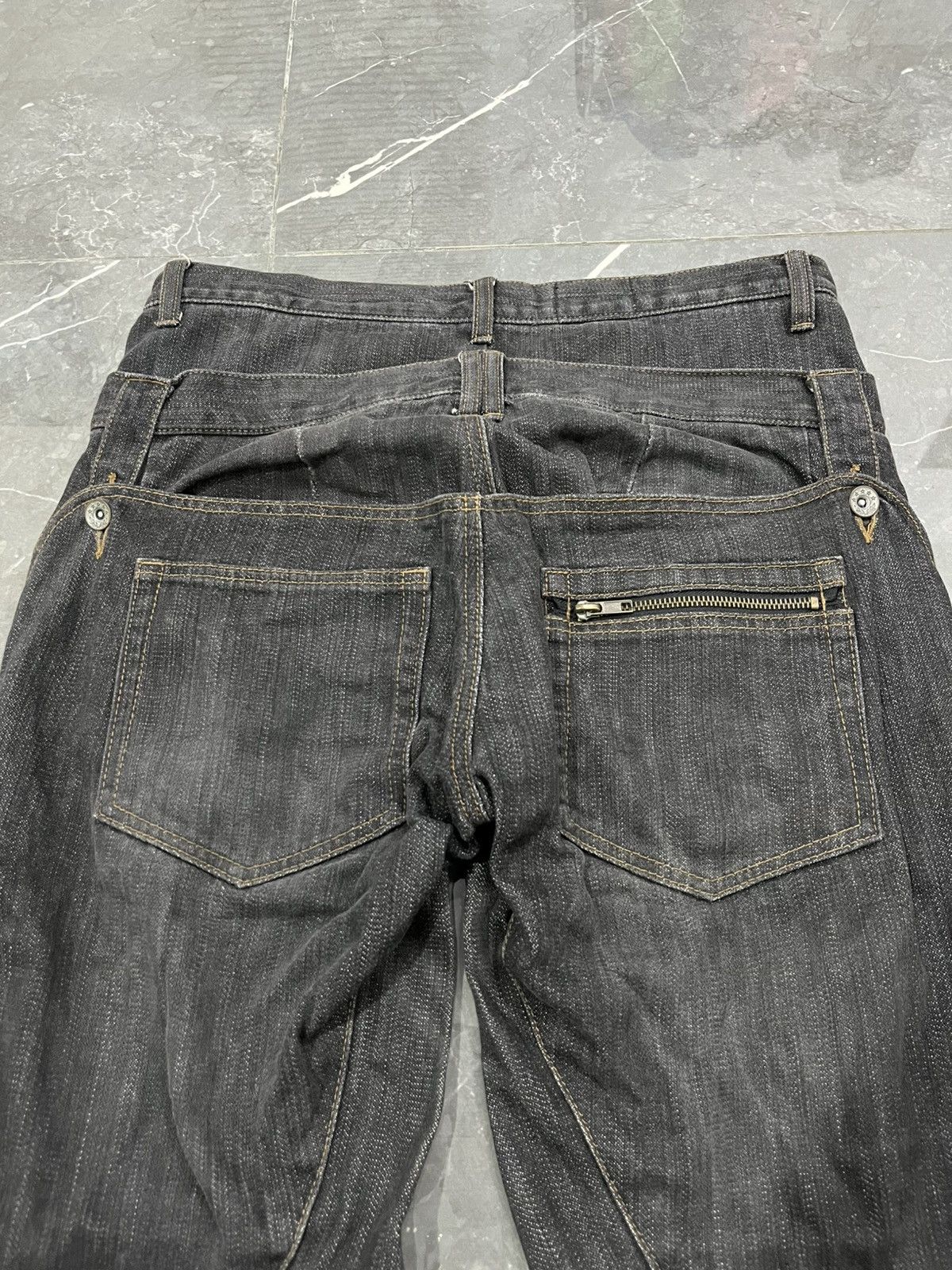 PPFM Tuc PPFM DOUBLE WAIST JEANS ARCHIVE Size US 32 / EU 48 - 5 Thumbnail
