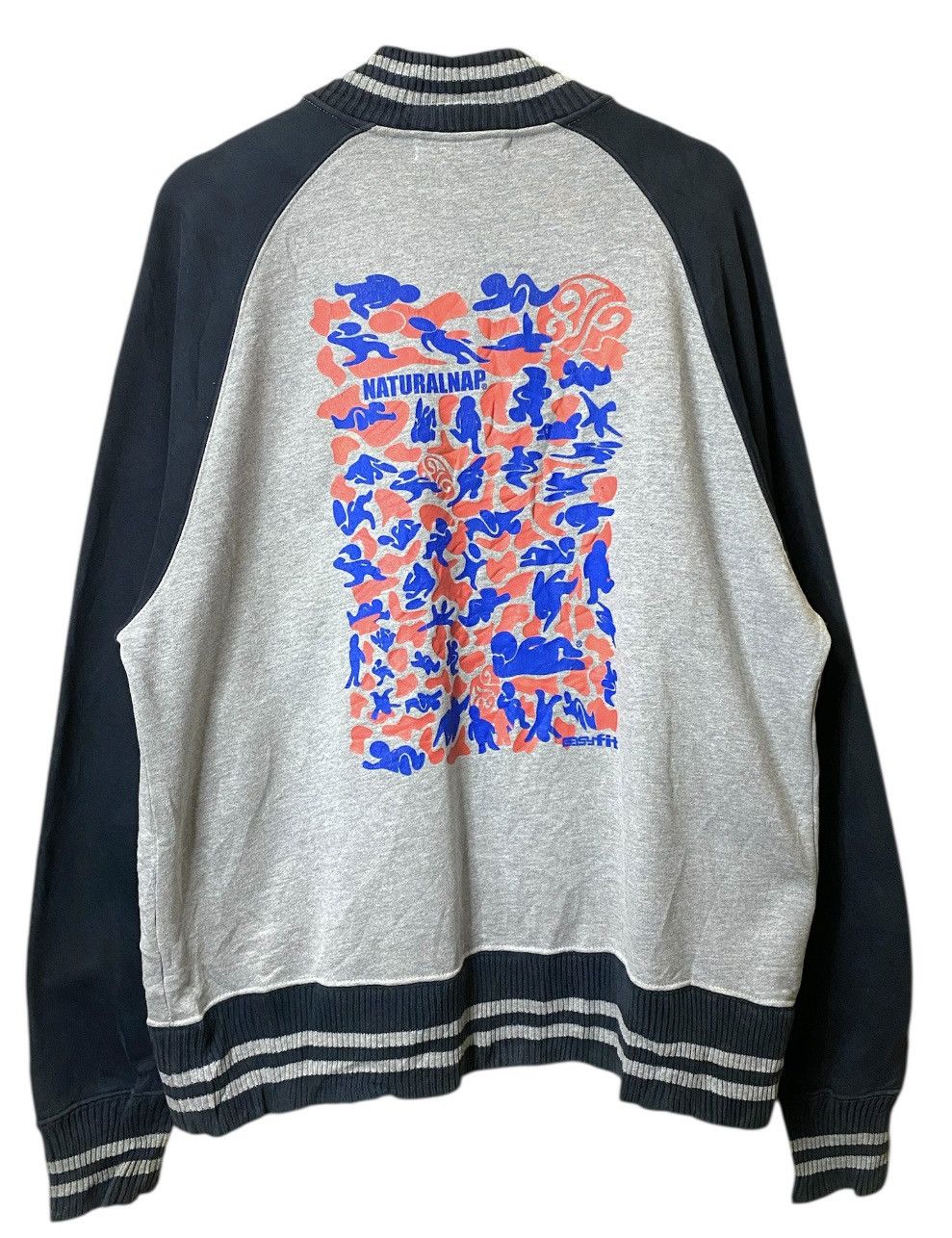 Other Naturalnap Varsity Jaket Grey Colour Size US L / EU 52-54 / 3 - 2 Thumbnail