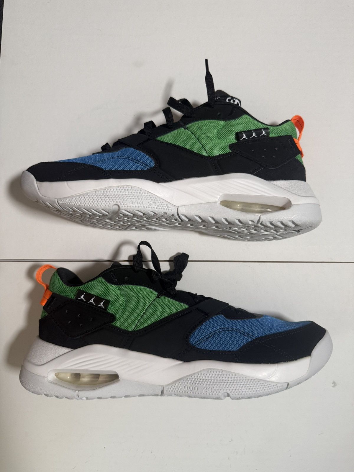 Jordan Brand Jordan Air NFH - Photo Blue / Green Spark Size US 11.5 / EU 44-45 - 2 Thumbnail