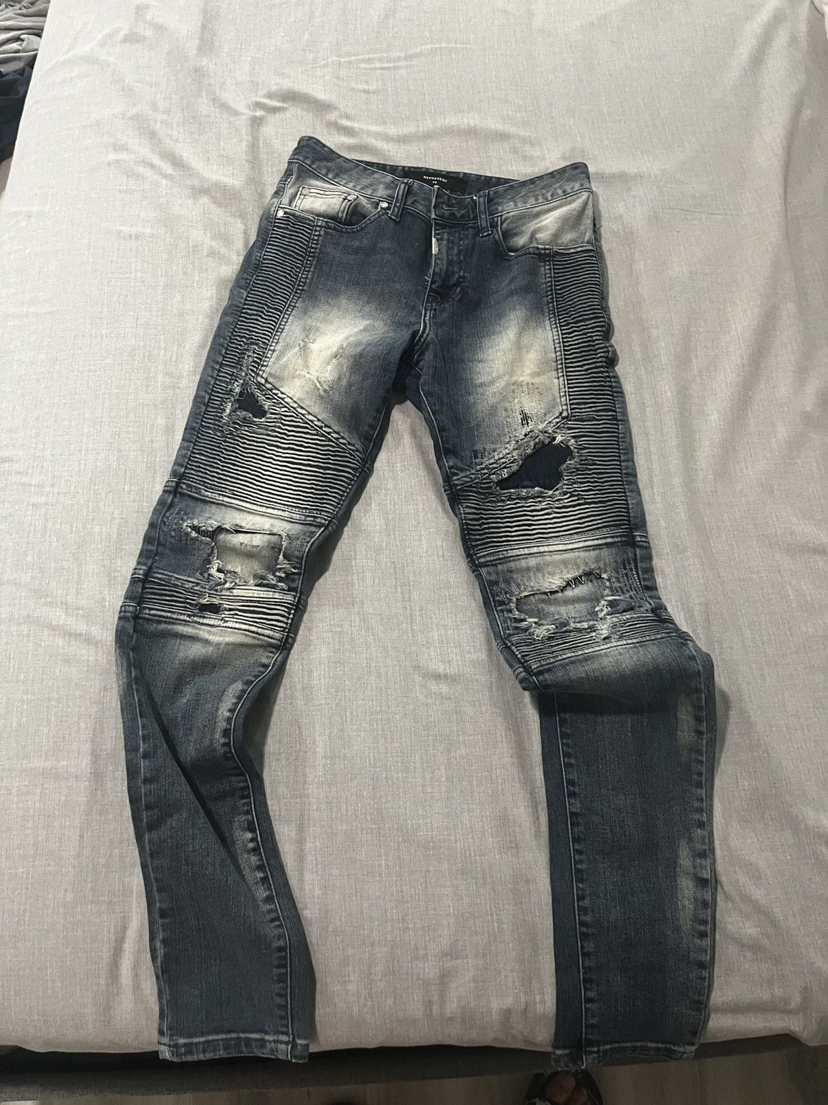 Represent Clo. Represent Biker Jeans Size US 28 / EU 44 - 1 Thumbnail