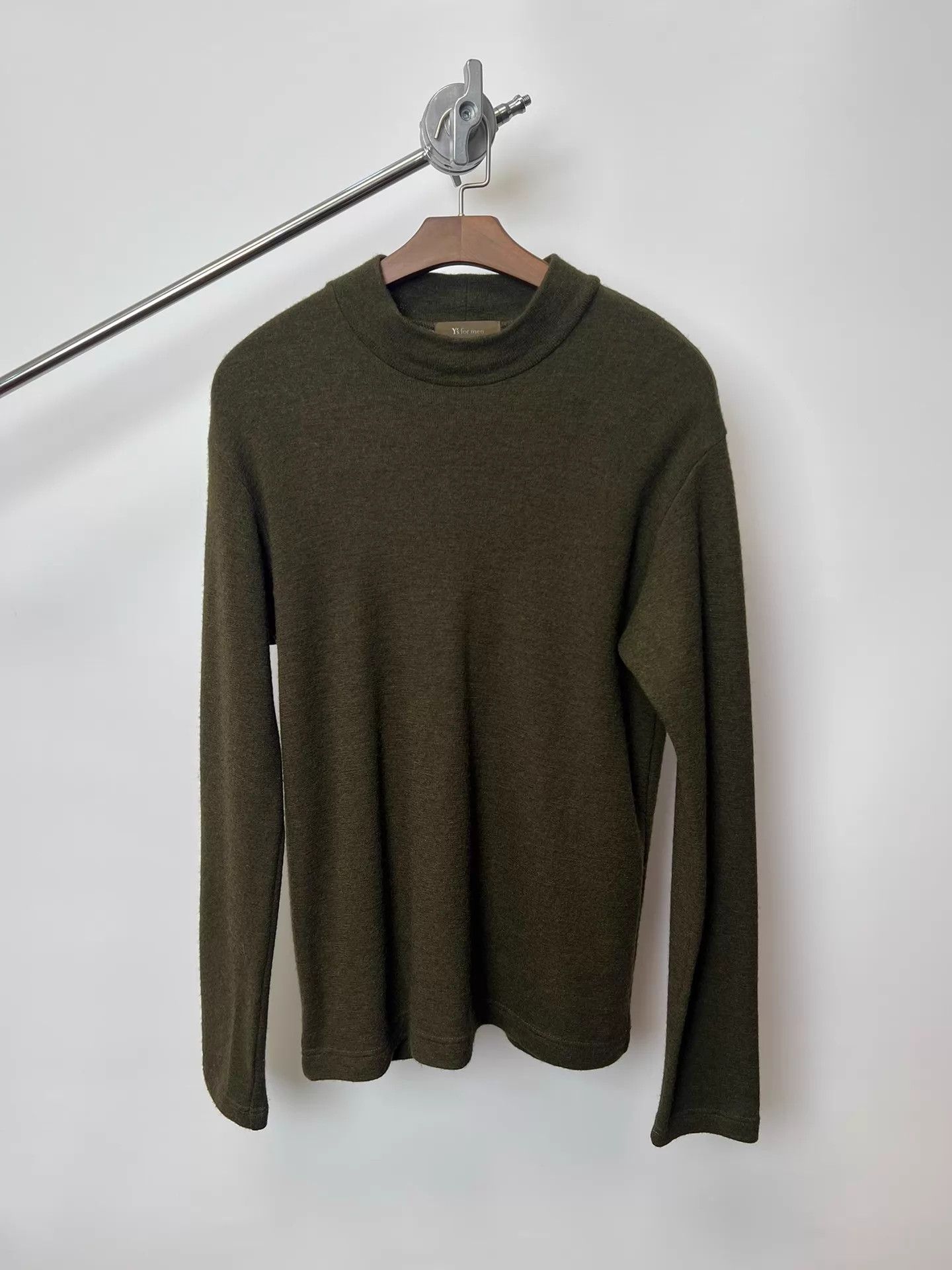 Yohji Yamamoto Yohji Yamamoto men's knit sweater great fit beautiful yarn Size US L / EU 52-54 / 3 - 1 Thumbnail