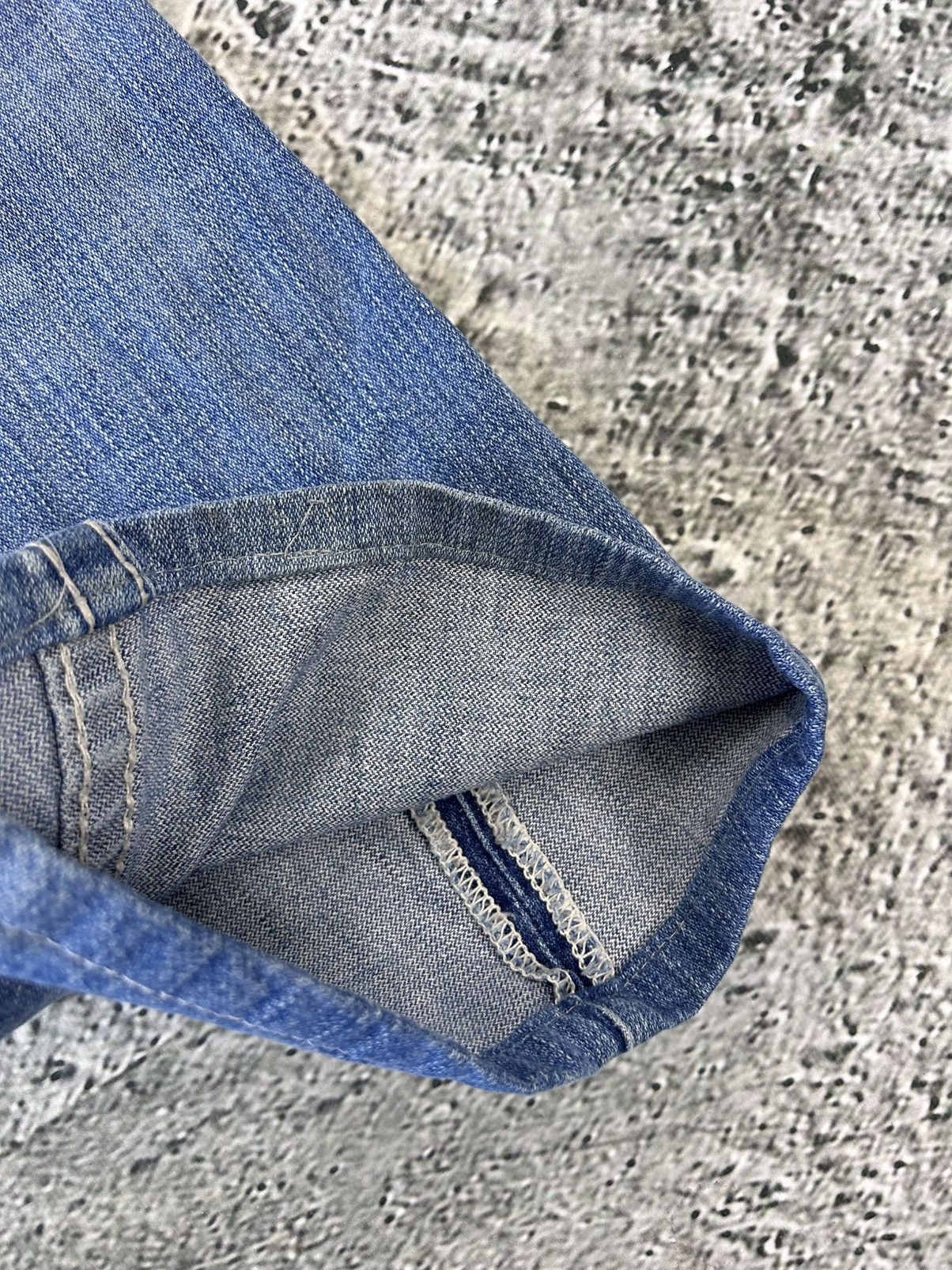True Religion True Religion baby blue jeans white stitching Y2K bootcut Size US 32 / EU 48 - 7 Thumbnail