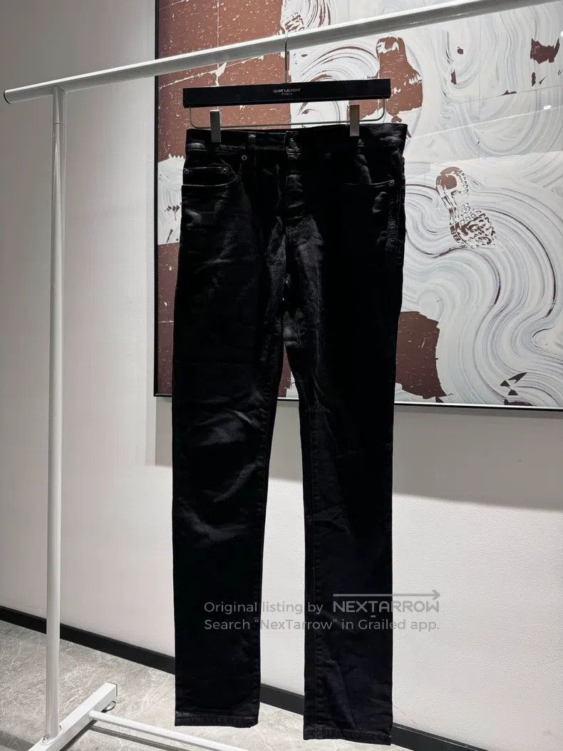 Saint Laurent Paris Saint Laurent Paris Ghost Claw Denim Jeans Size US 28 / EU 44 - 1 Thumbnail