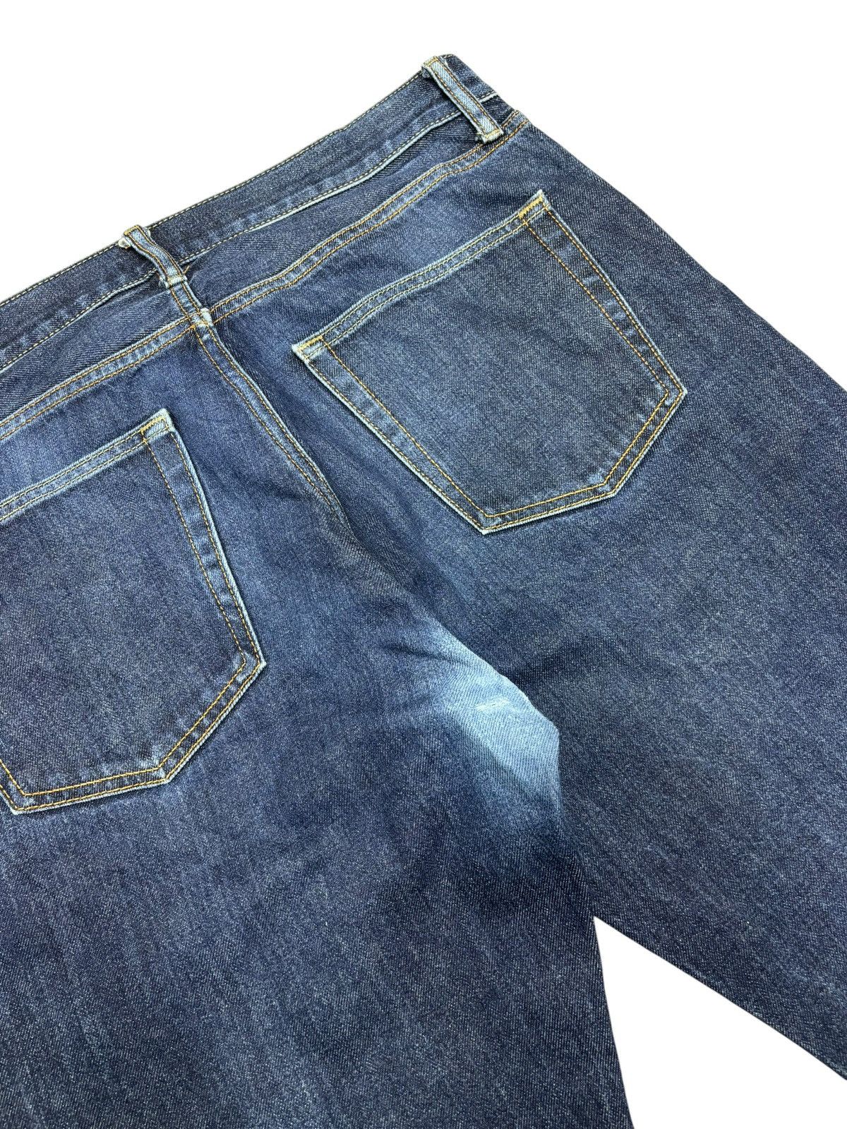 Undercover × Uniqlo Vintage Uniqlo Japan Selvedge Distressed Denim Jeans Size US 35 - 11 Thumbnail