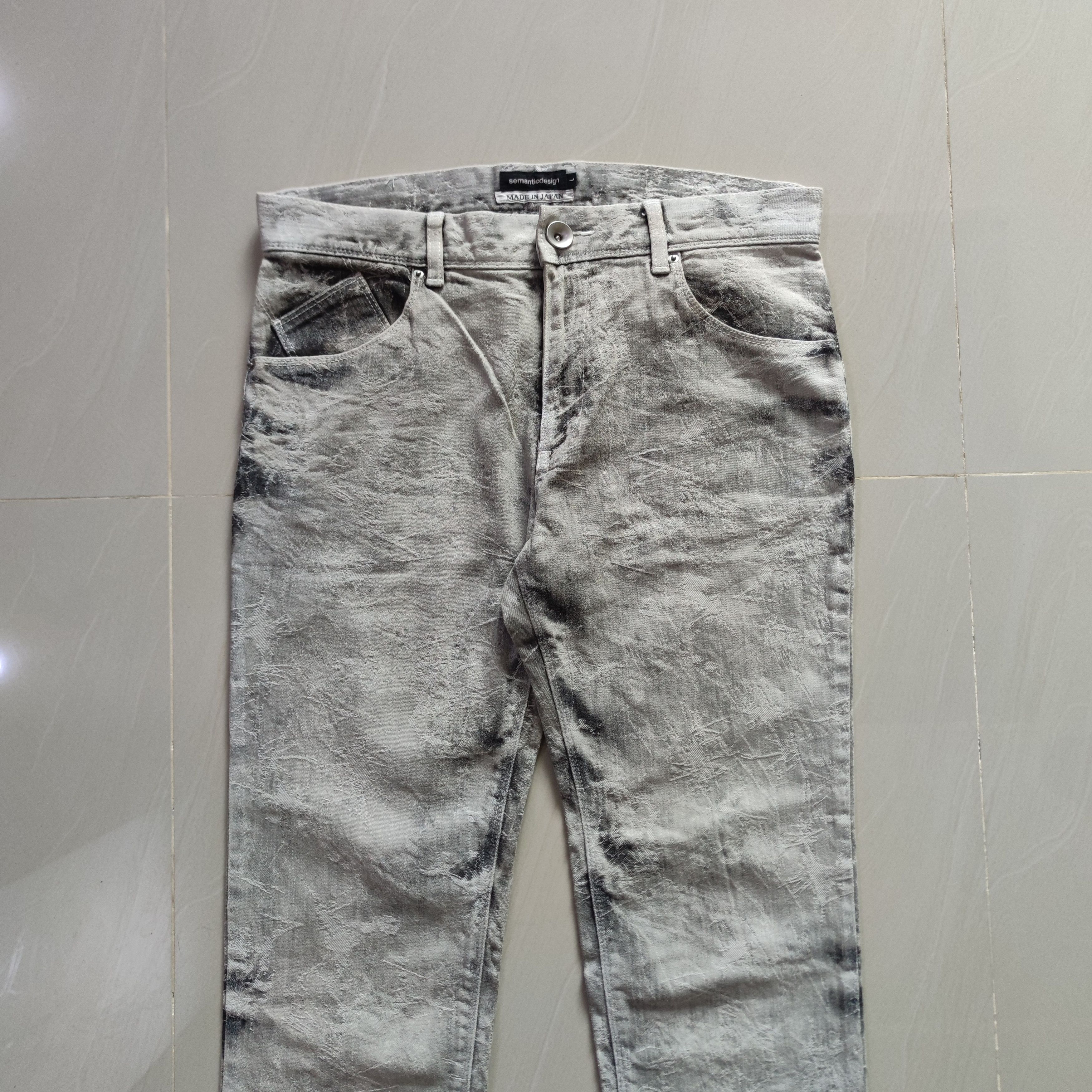 Japanese Brand × semanticdesign SEMANTIC DESIGN RARE JEAN MADE IN JAPAN Size US 33 - 5 Thumbnail