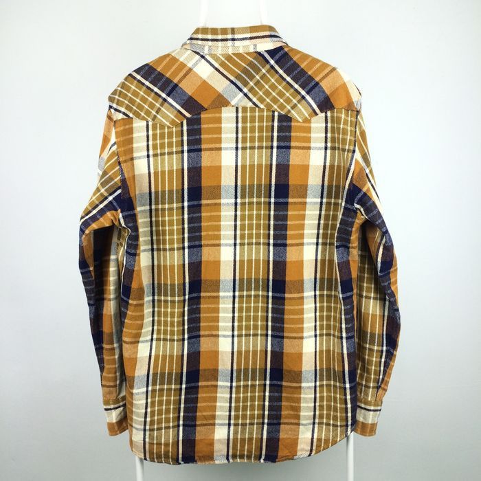 Avirex Z60 AVIREX USA WESTERN FLANNEL HEAVY COTTON SHIRT Size US XL / EU 56 / 4 - 4 Thumbnail