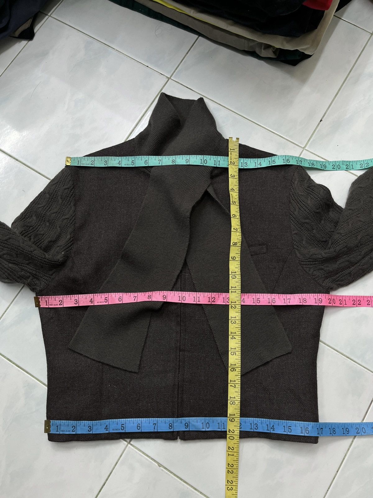Dior 🔥🔥🔥STEALS VTG CHRISTIAN DIOR KNIT WOOL JACKET Size M / US 6-8 / IT 42-44 - 15 Thumbnail