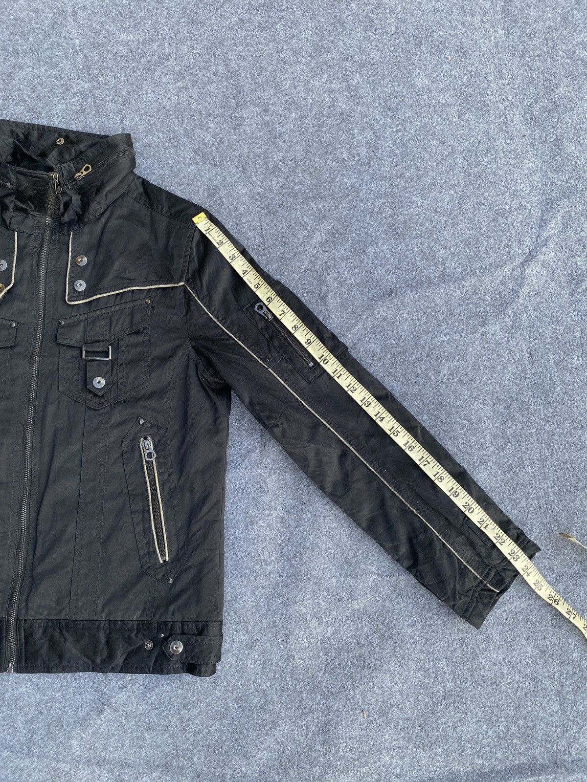 Vintage create barefoot motorcycle vintage jacket Size US M / EU 48-50 / 2 - 13 Thumbnail