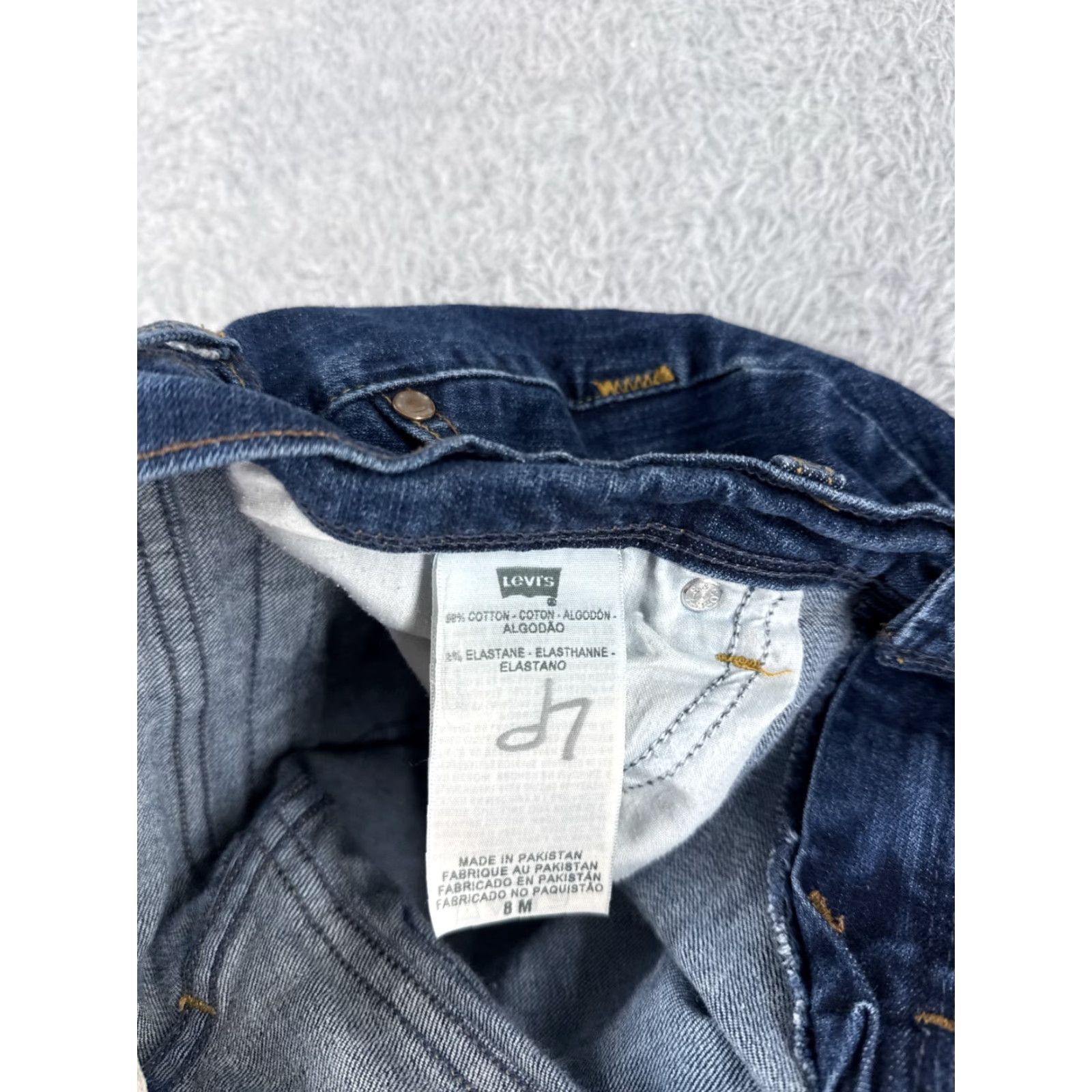 Levi's Levis Jeans Womens 8 Blue Denim Bootcut 515 Cotton Wash Mid Rise 30x30 Pants Size 30" / US 8 / IT 44 - 7 Thumbnail