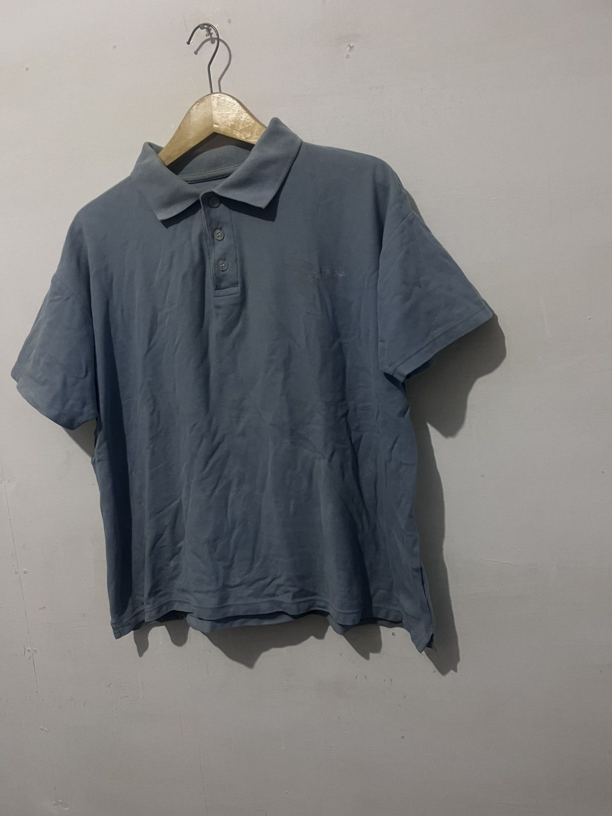 Dolce & Gabbana Dolce & Gabbana Authentic Logo Polo Baby Blue Sample Item Size US XL / EU 56 / 4 - 4 Thumbnail