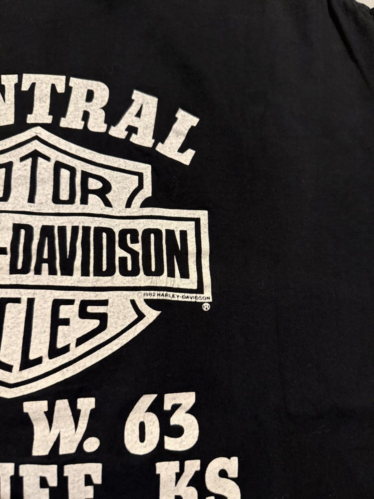 Harley Davidson Vintage 80s GRAIL Harley Davidson Springer Single Stitch Tee Size US L / EU 52-54 / 3 - 7 Thumbnail